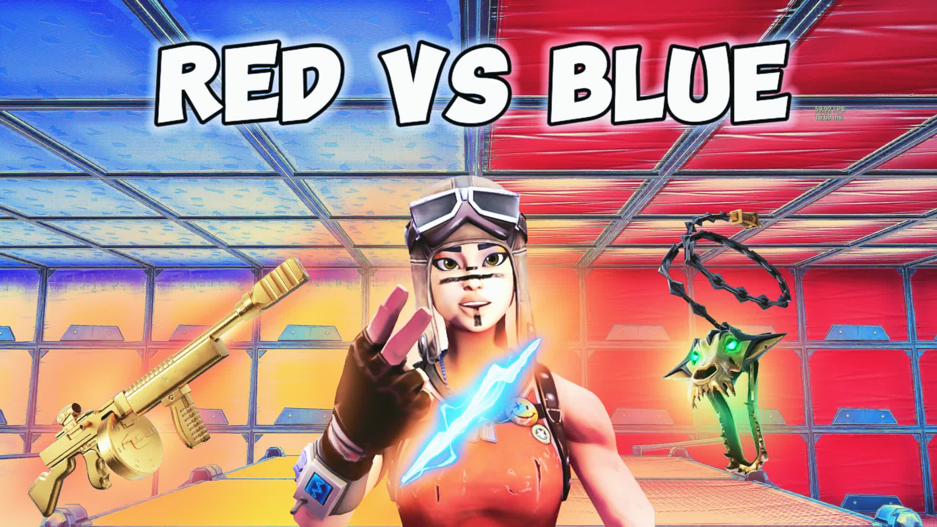 CRAZY RED VS BLUE