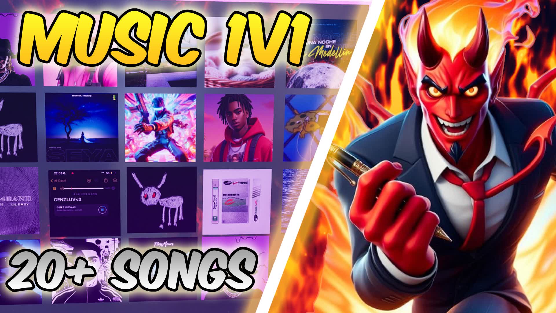 😱The Best Music 1v1 [20+ Songs]🔥