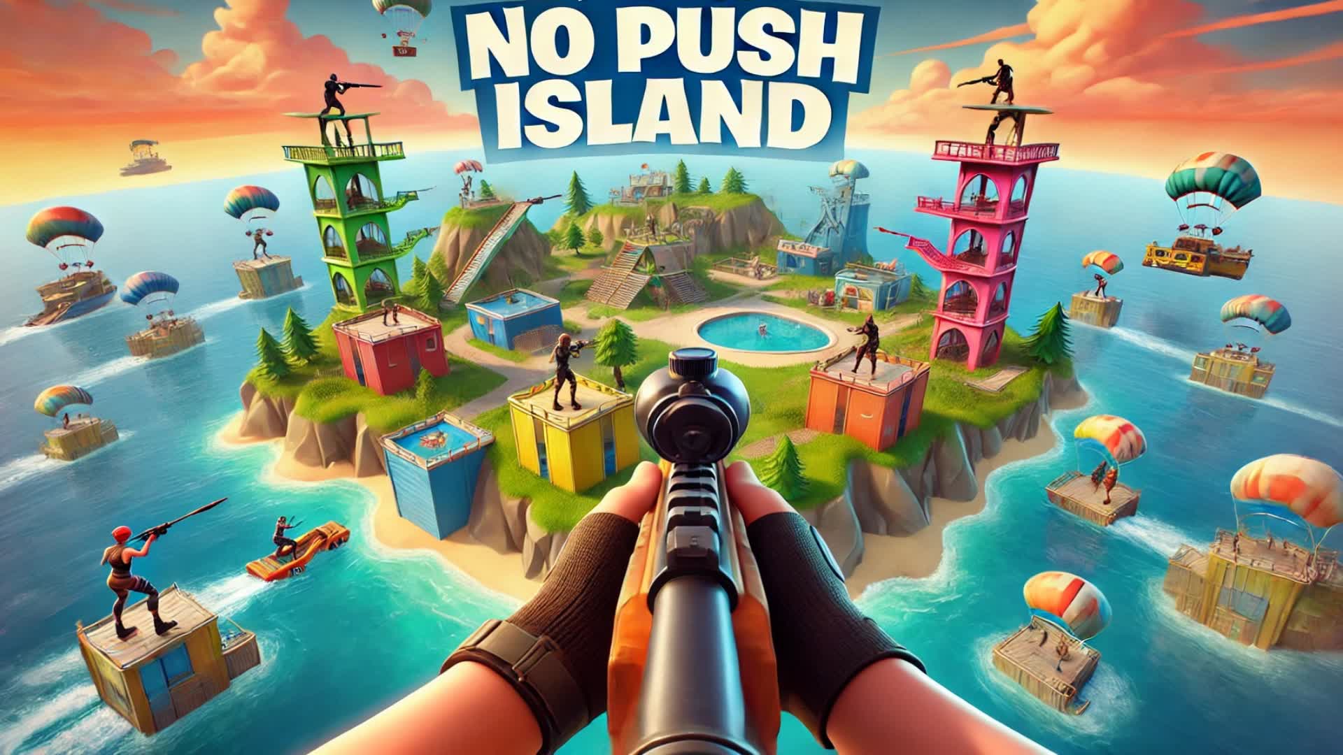 🎯NO PUSH ISLAND🎯