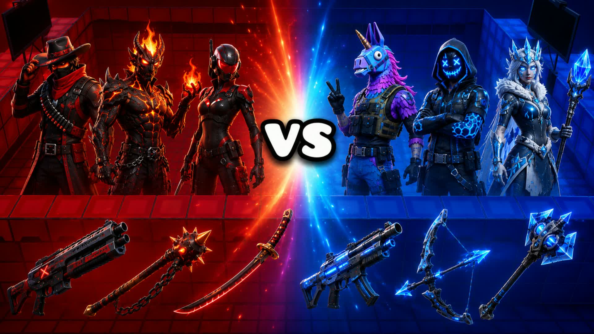 REDD VS BLUE LLL LUXMAXIGS ARENA