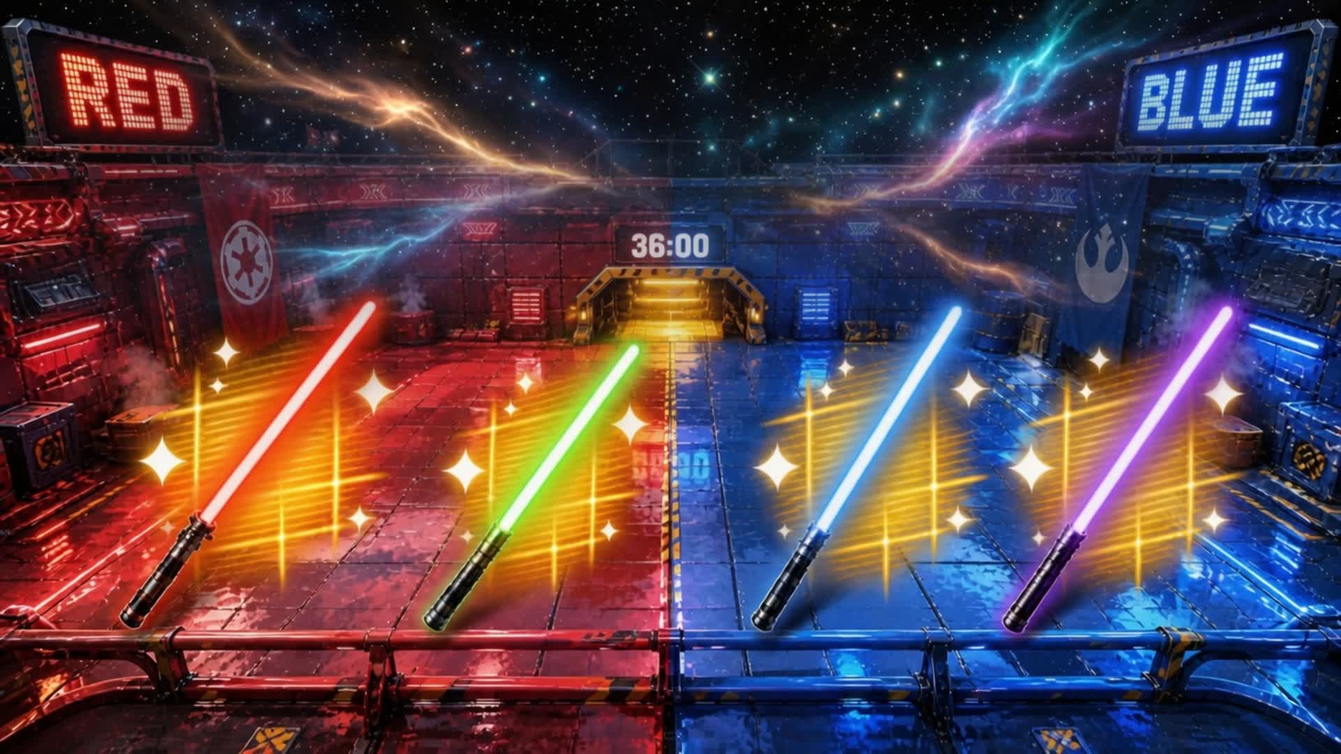 INSANE PAZ STAR WARS RED VS BLUE 🔴🔵