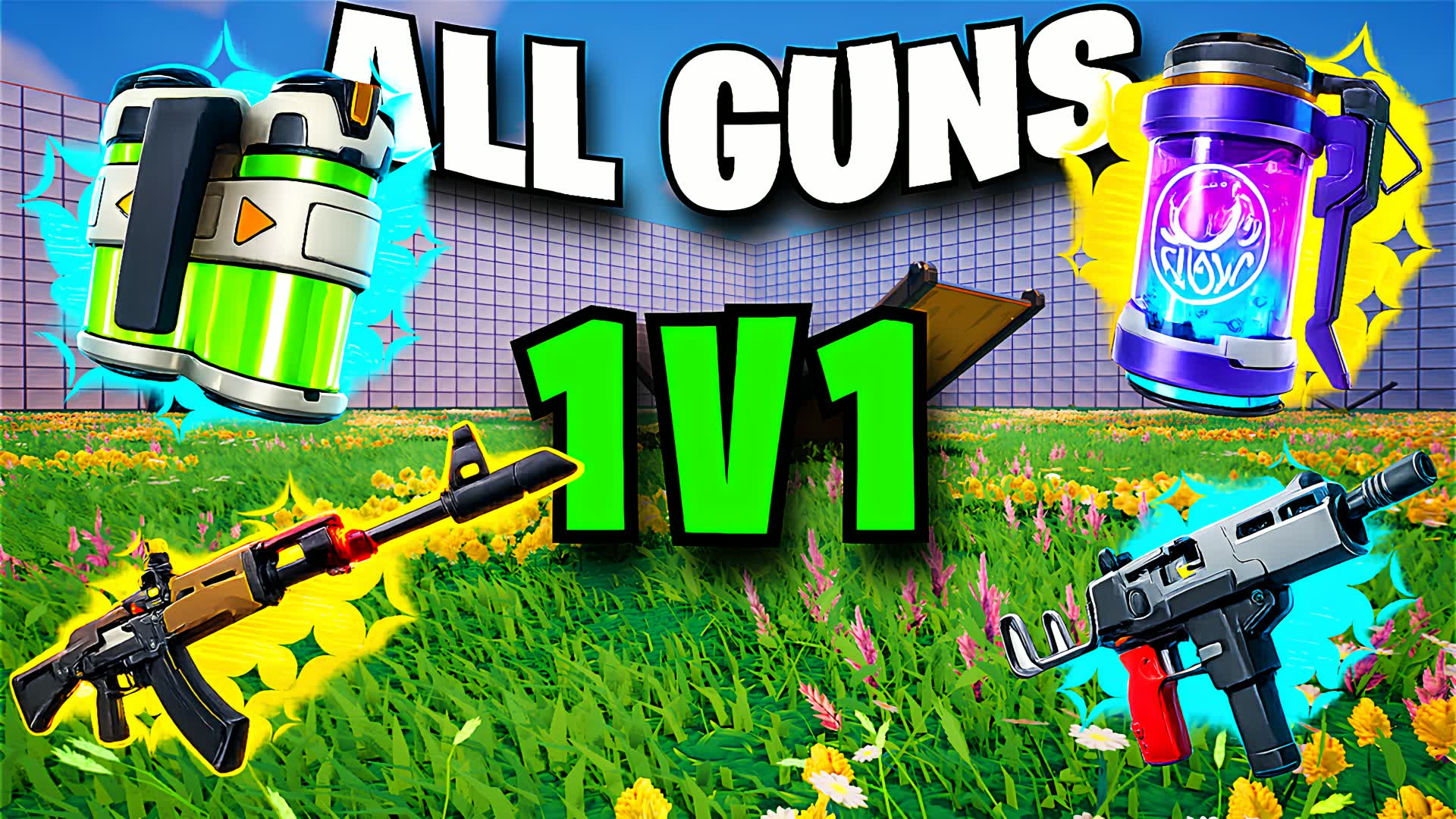 NEW 1V1 WITH EVERY GUN