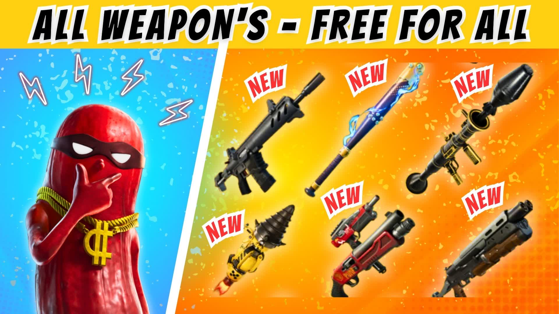 SUPER ALL WEAPONS - FREE FOR ALL 🔫