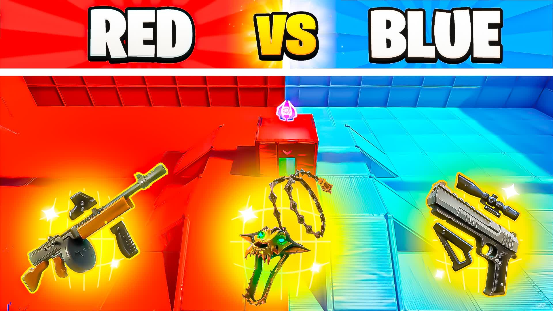 FUN RED VS BLUE 🔴🔵