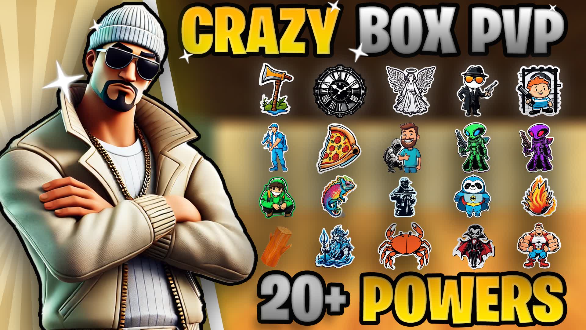 🔥CRAZY BOX PVP | 20+ POWERS🔥