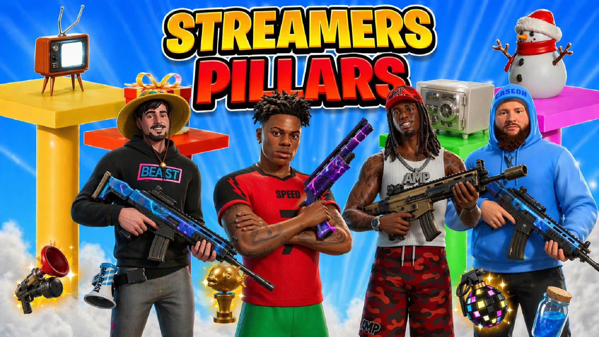 Streamers Pillars