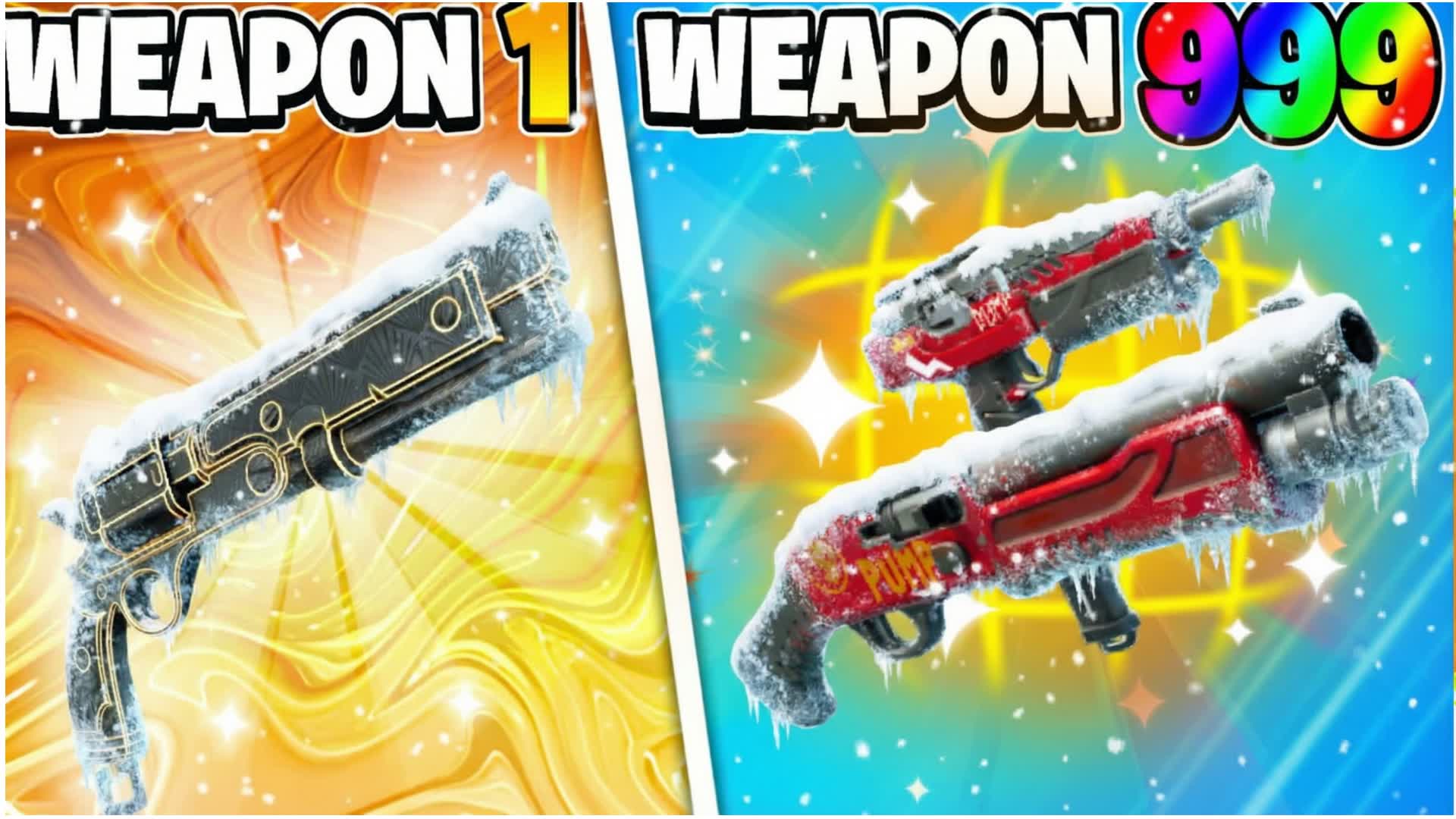 😣 SNOW GUN GAME 🔫ONE SHOT 🎯