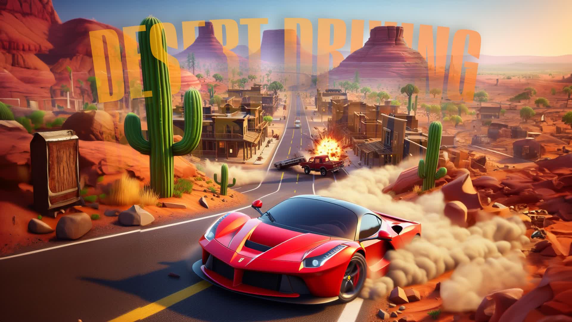 🌵DESERT DRIVING FFA - ALL WEAPONS