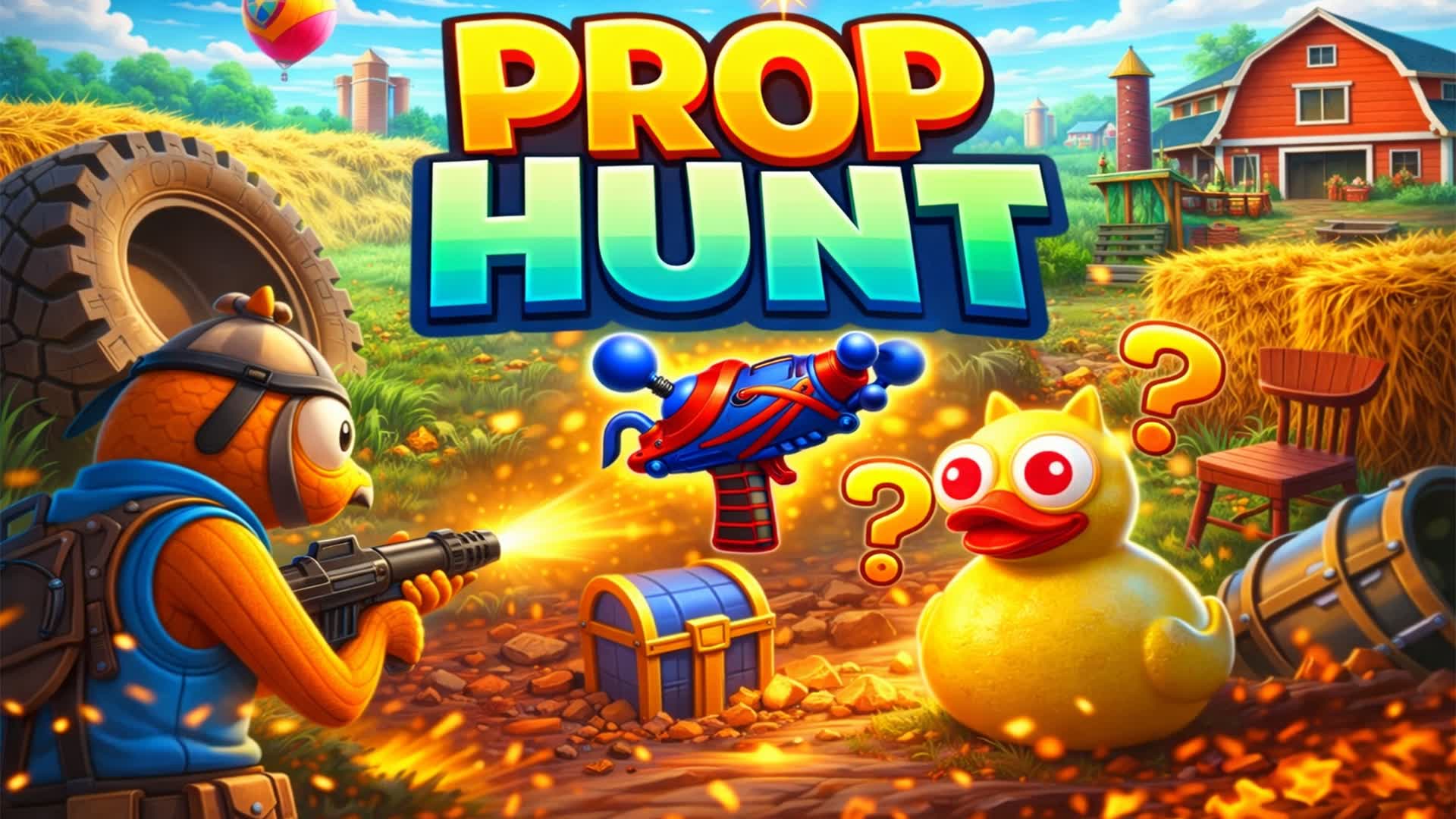 PROP HUNT 🚜 OG FRENZY FARM !