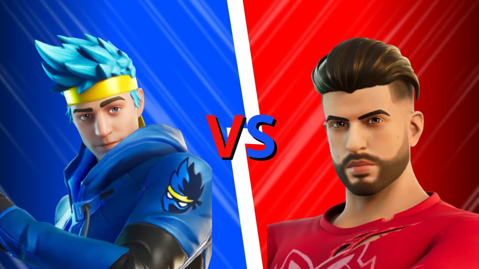 Ninja VS Sypherpk Red vs Blue