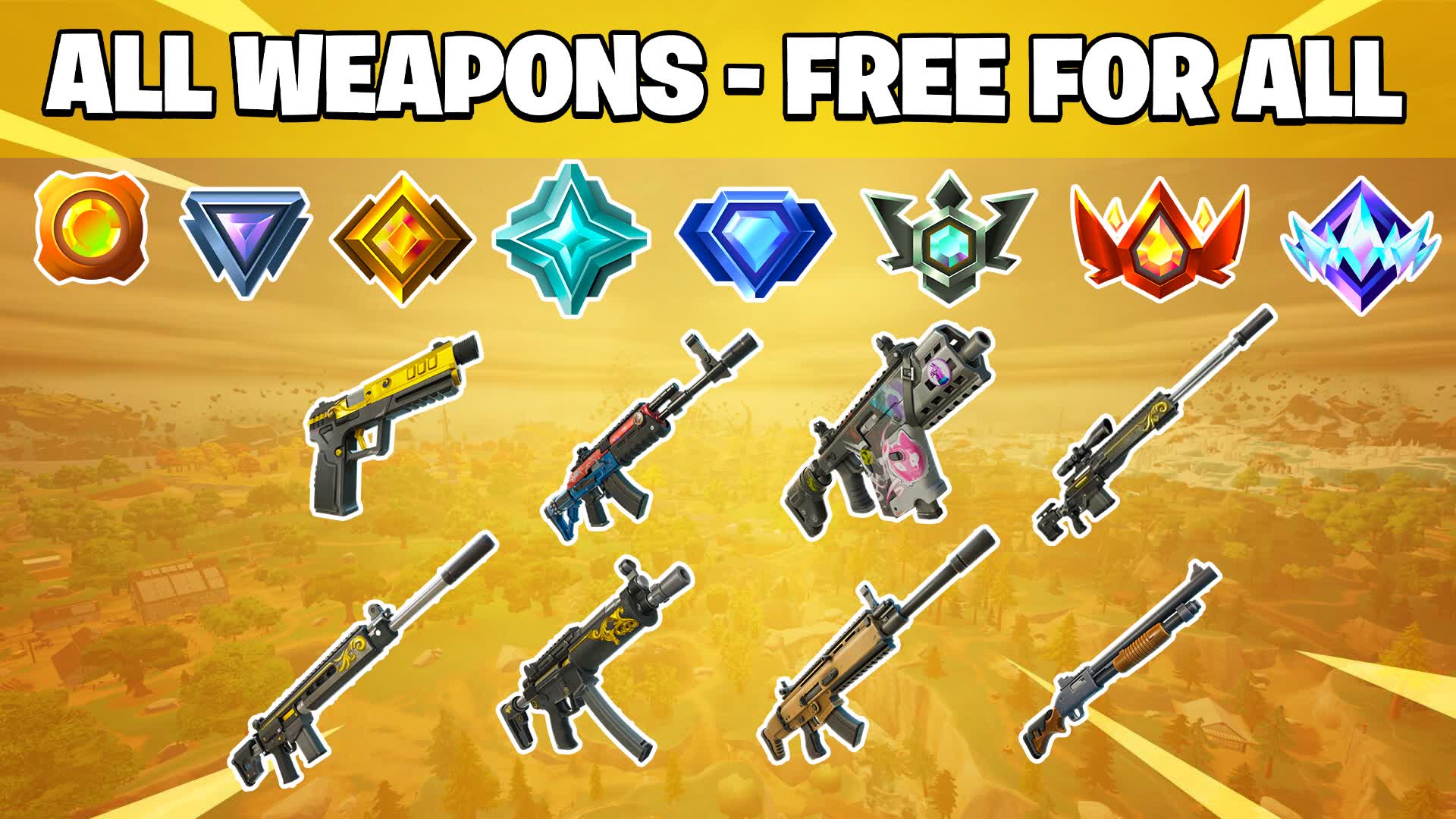 ⭐CH5 WEAPONS - RANKED FFA⭐