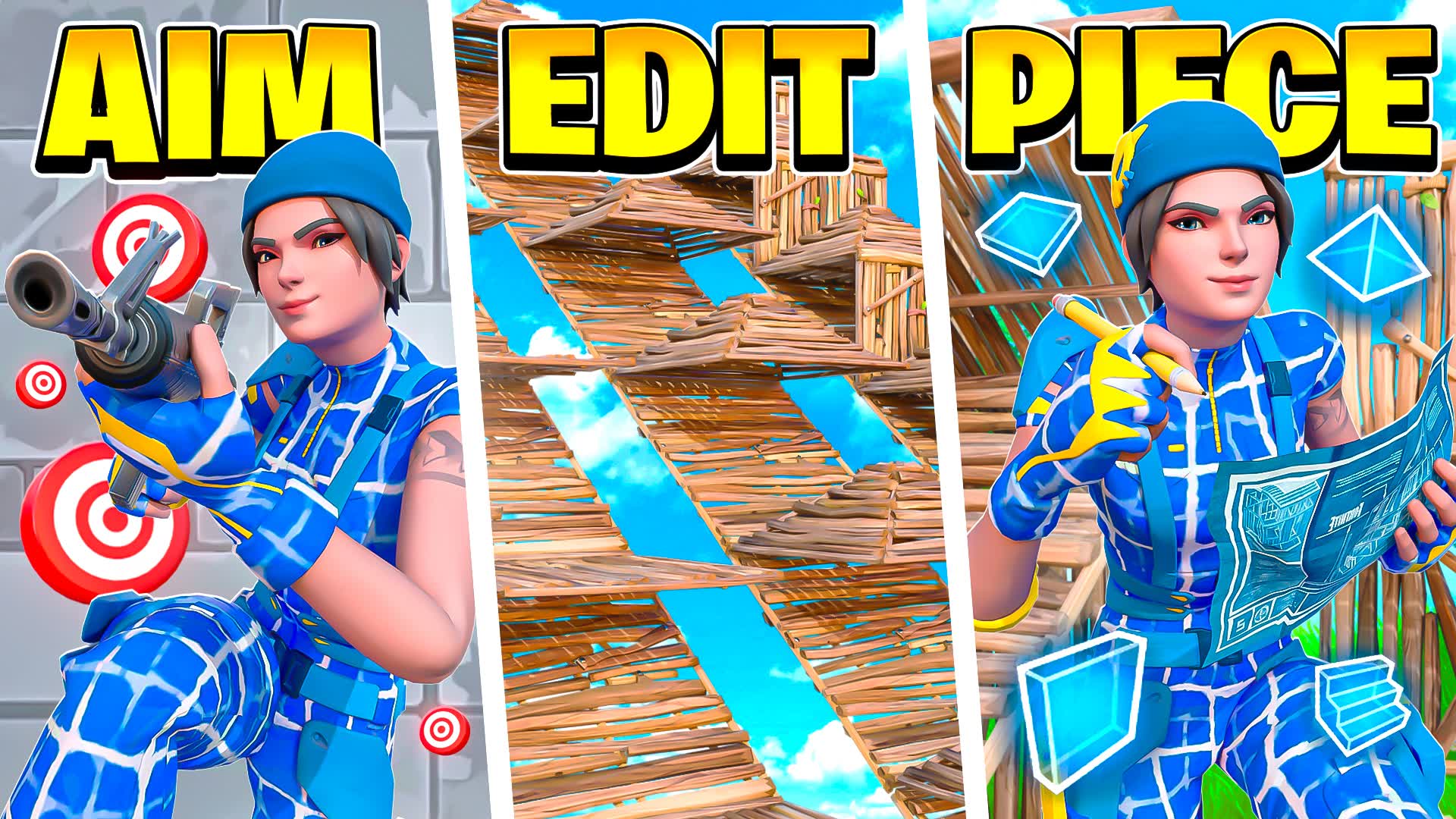 AIM & EDIT & PIECE CONTROL MAP