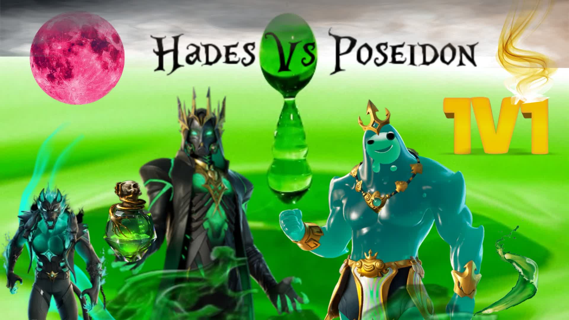 Hades Vs Poseidon 1v1