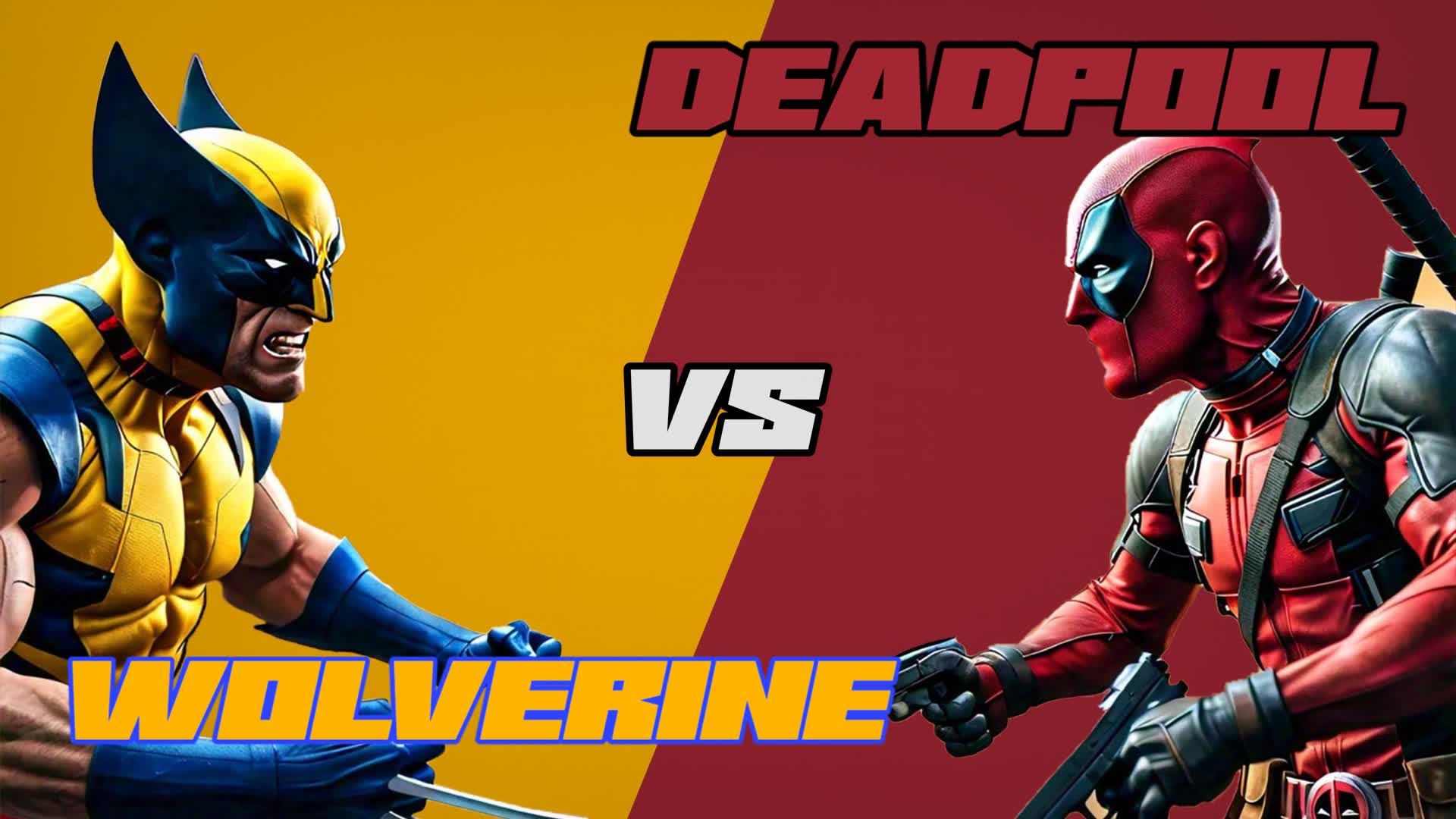 WOLVERINE VS DEADPOOL
