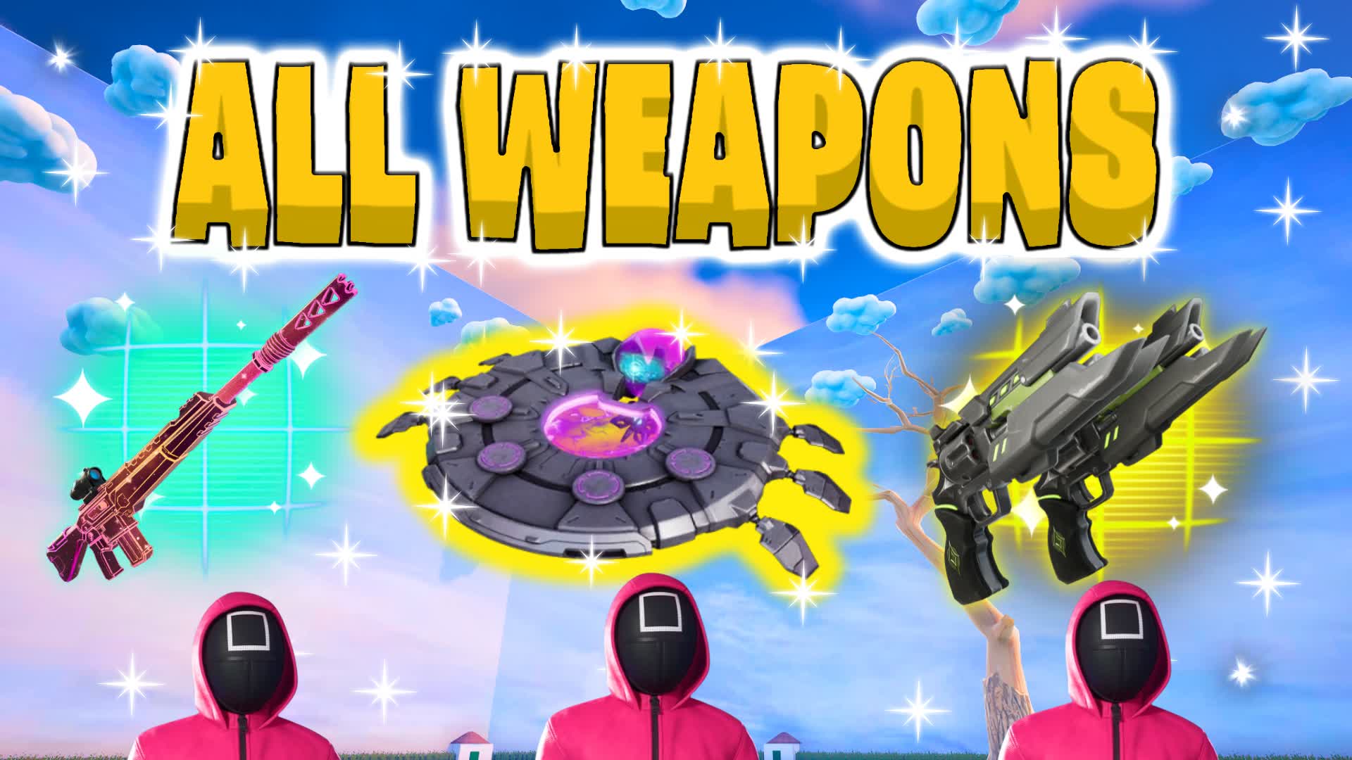 RedLight GreenLight 1v1 MAP ALL WEAPONS