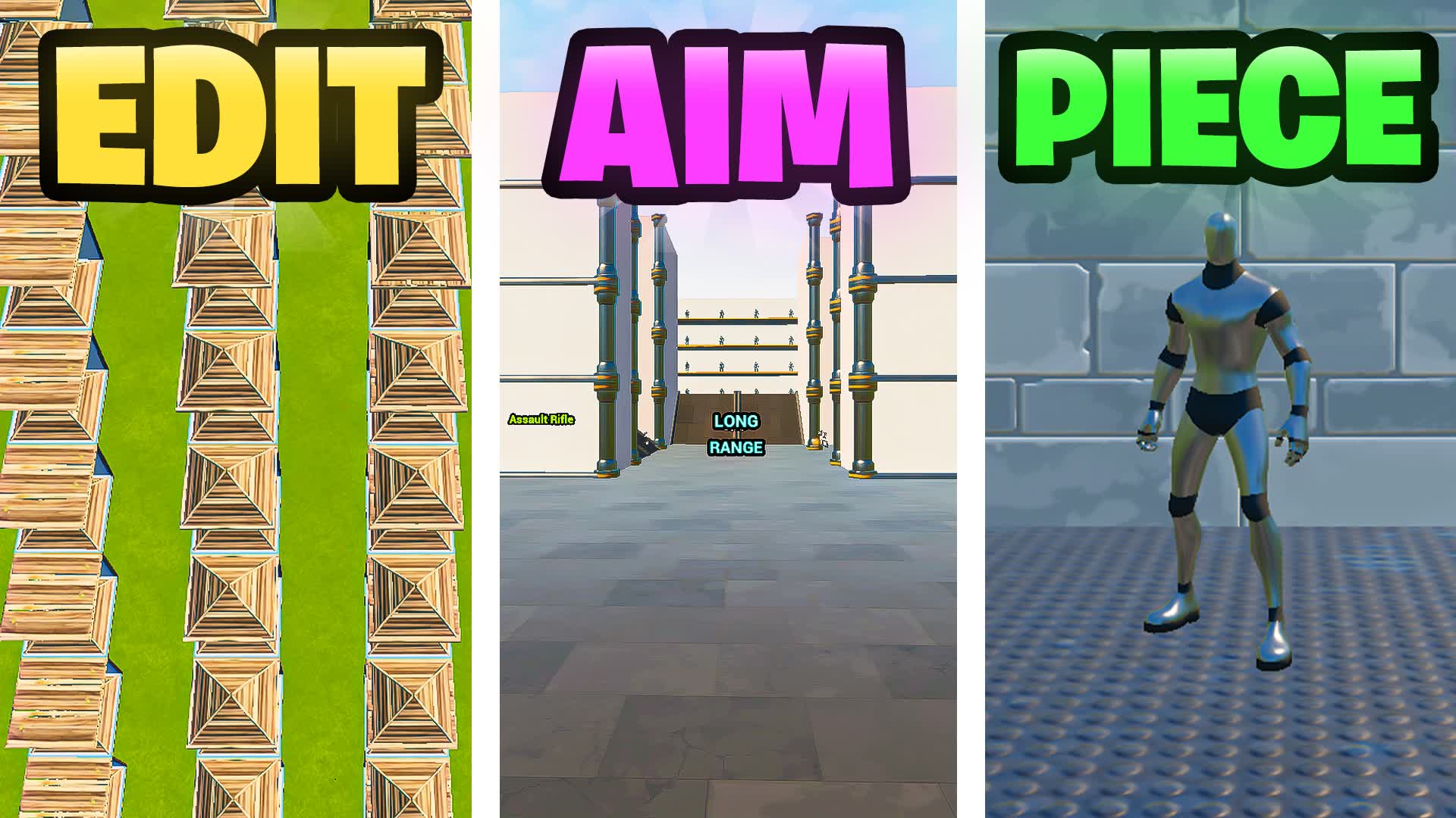 🎯EDIT | AIM & PIECE FREEBUILD PRACTICE