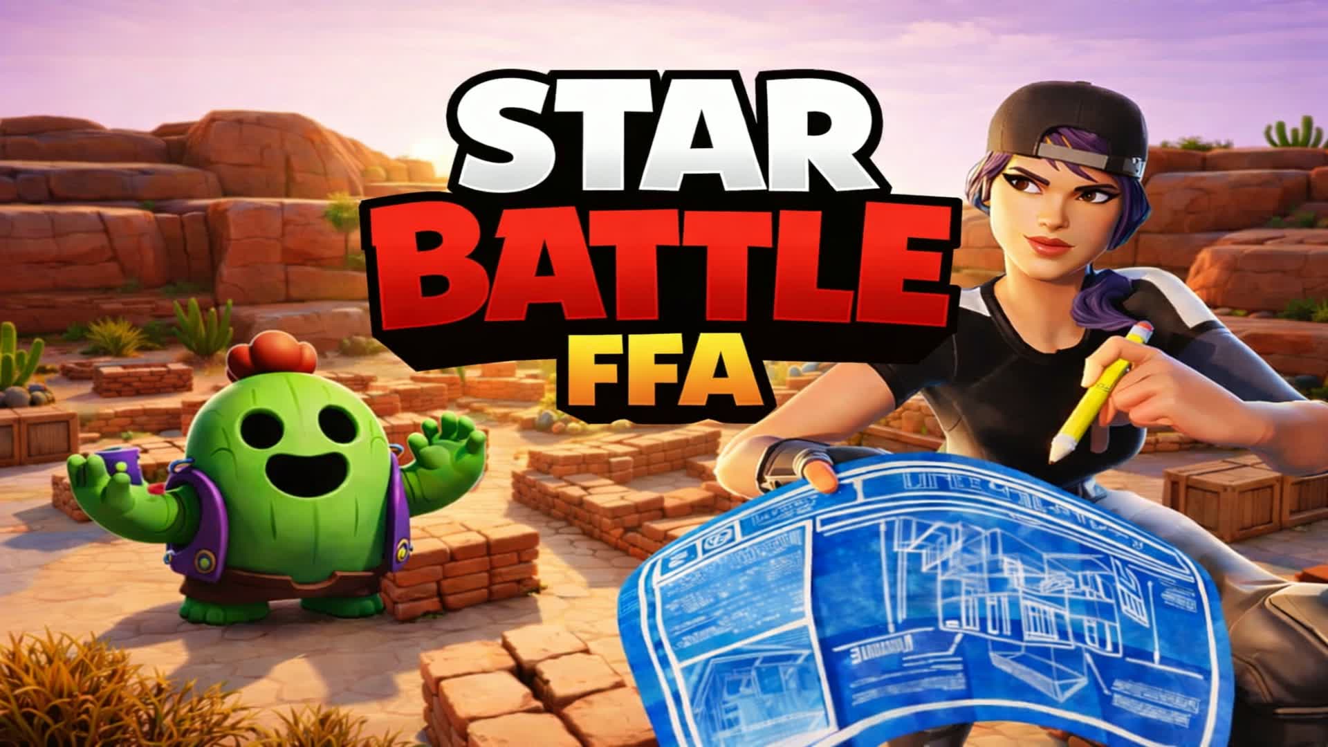 🌵STAR BRAWL BATTLE🎯