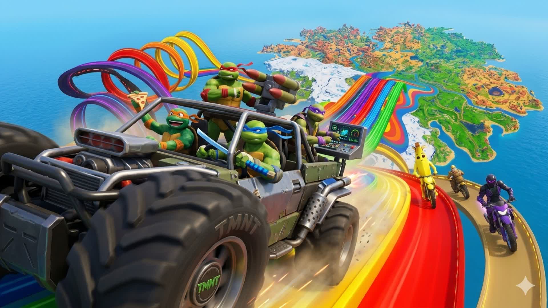 🚗 TMNT CAR GAME 🕹️WAR OF GUNS AND CARS