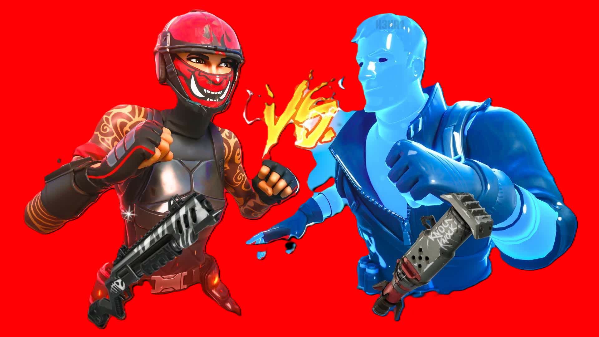 The Red Vs The Blue