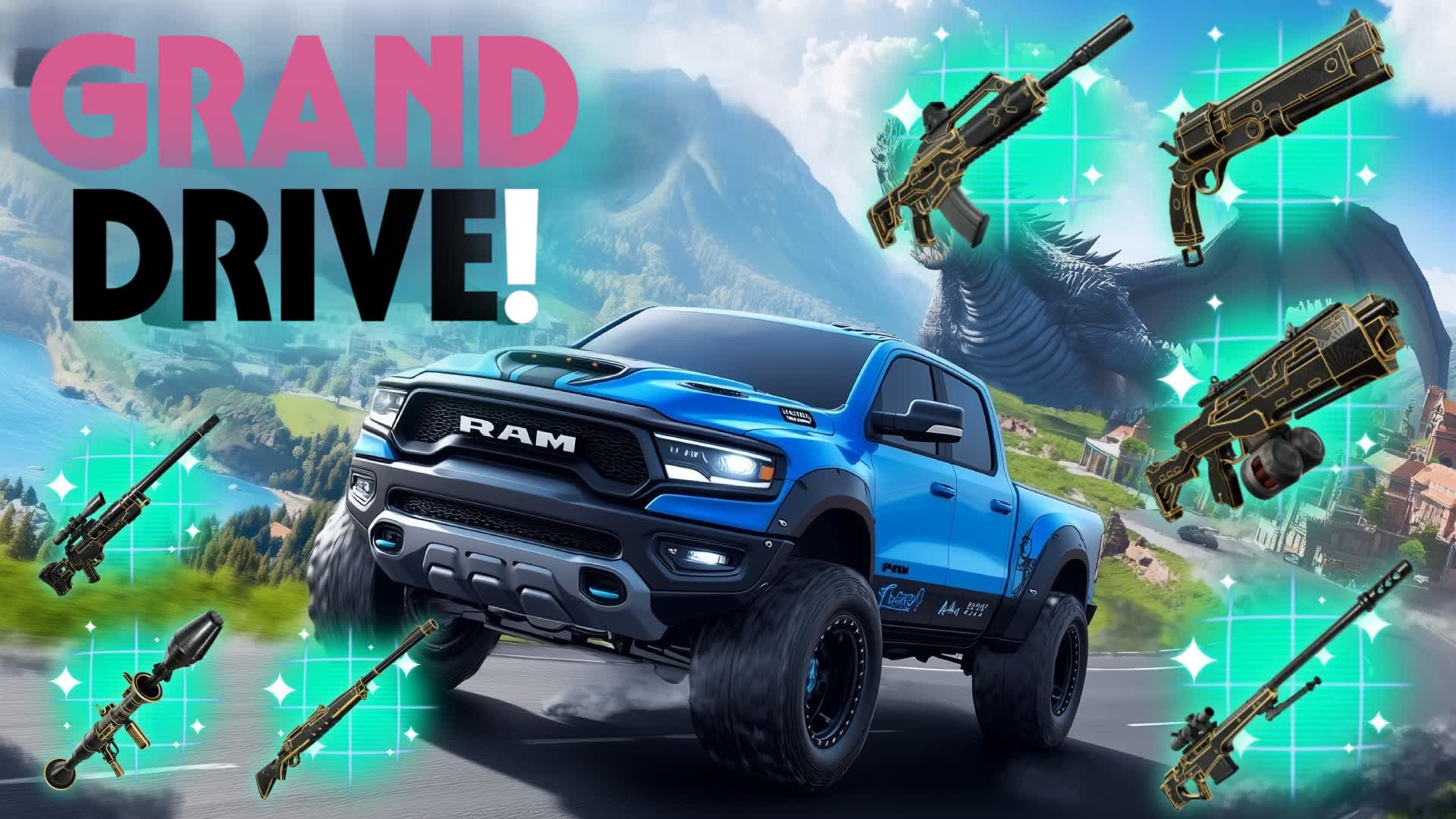CRAZY CITY DRIVE ALL WEAPONS