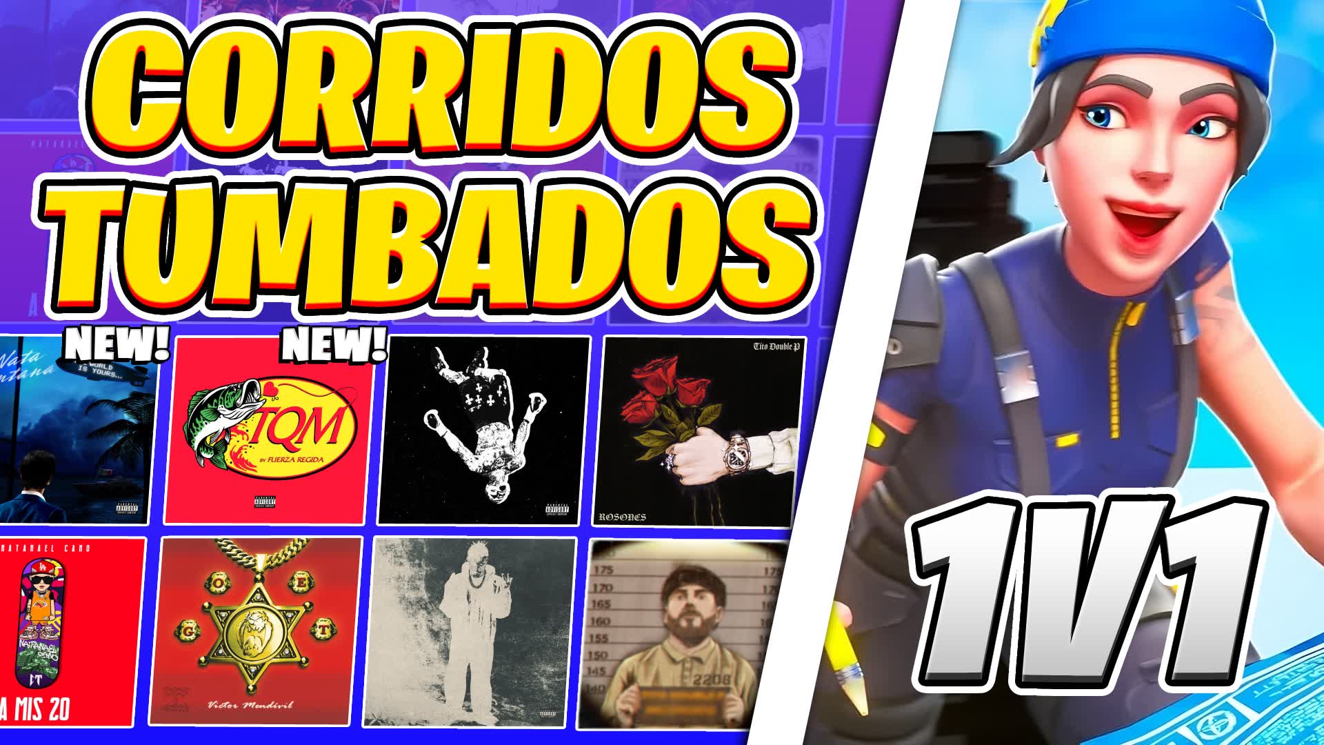 CORRIDOS TUMBADOS 1V1🎵[70+ CANCIONES]