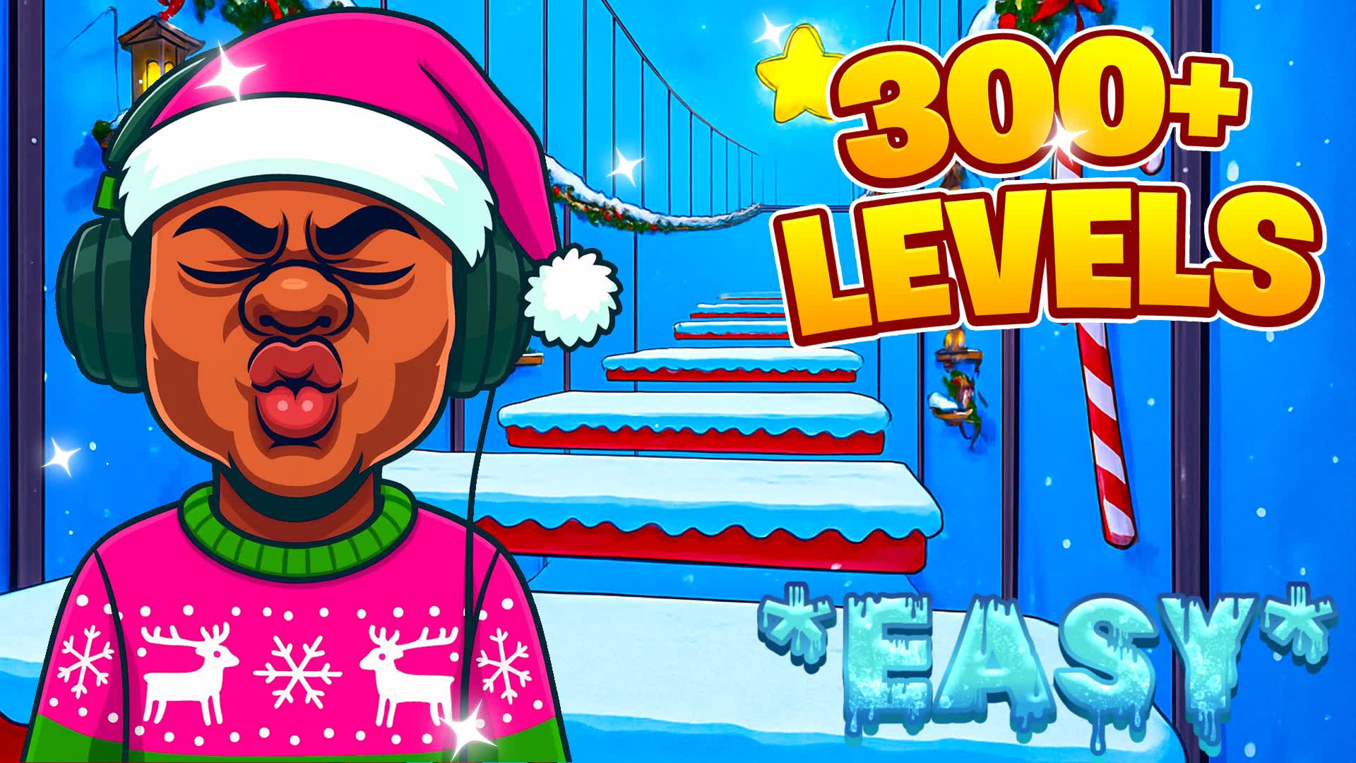 SUPER EASY PARKOUR 300+ ❄️