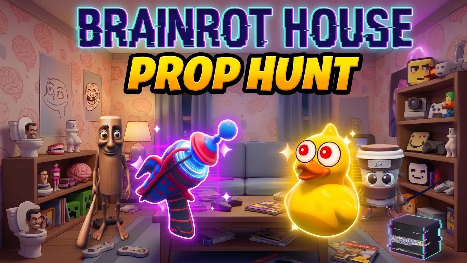 BRAINROT HOUSE PROP HUNT📦👀