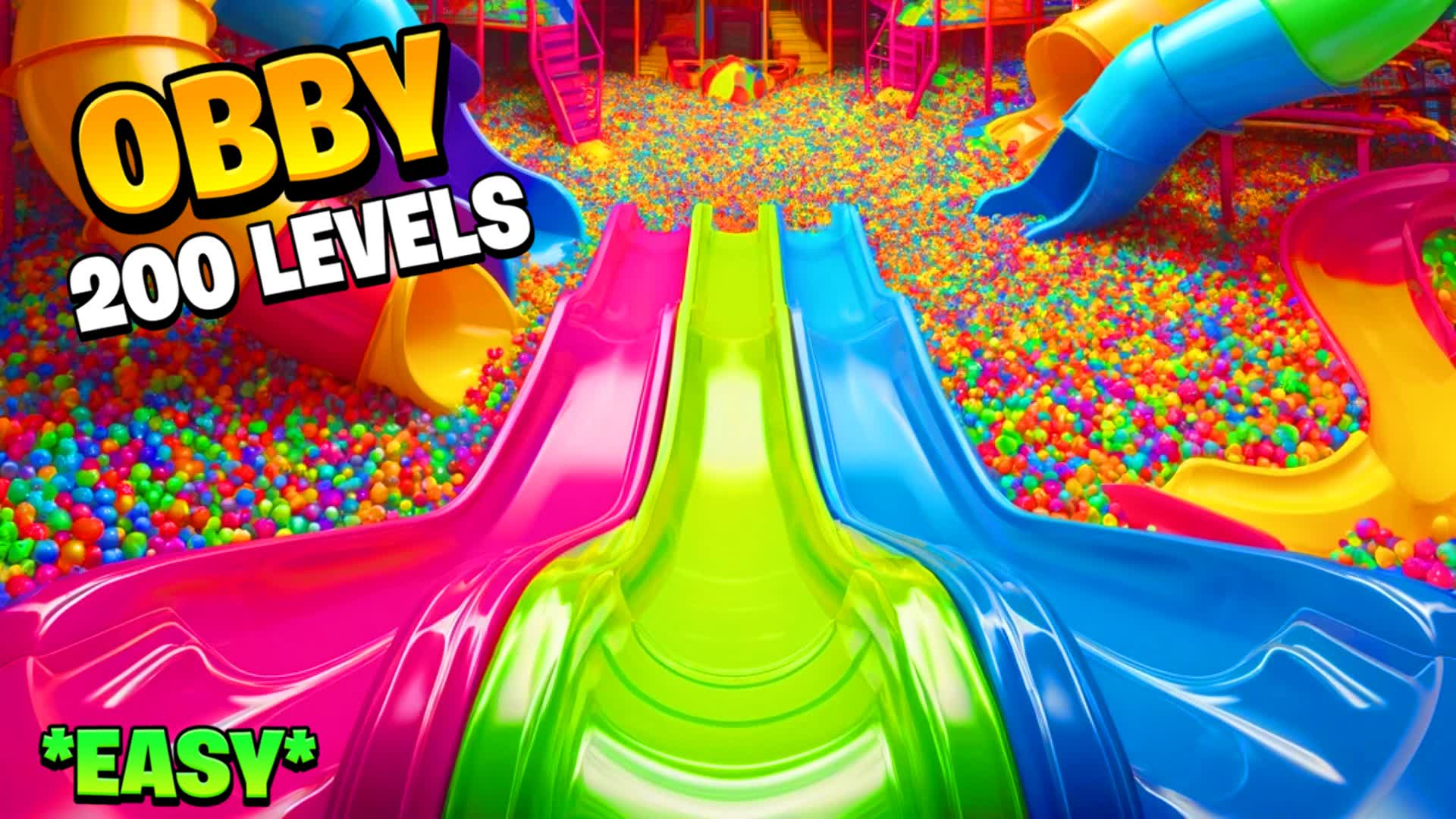 🌈  INSANE 200+ OBBY PARKOUR 🌈
