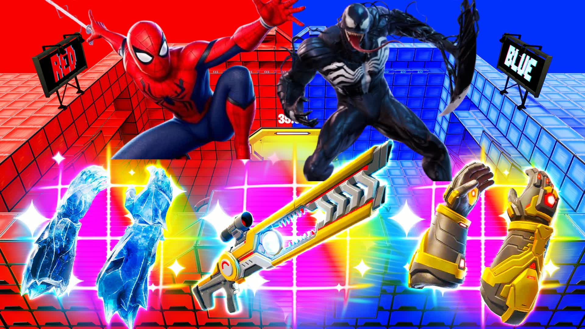NEW RED VS BLUE
