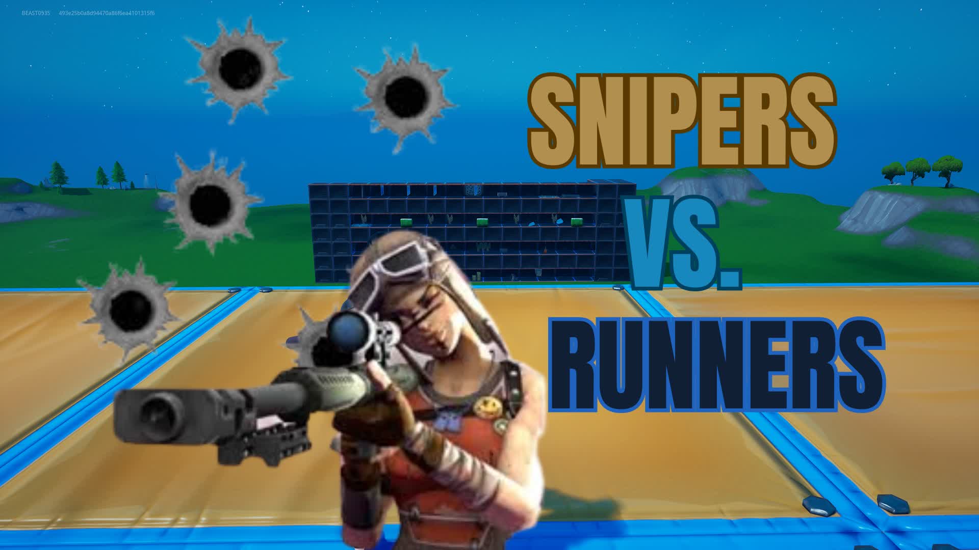 Orange & Black snipers vs. runners