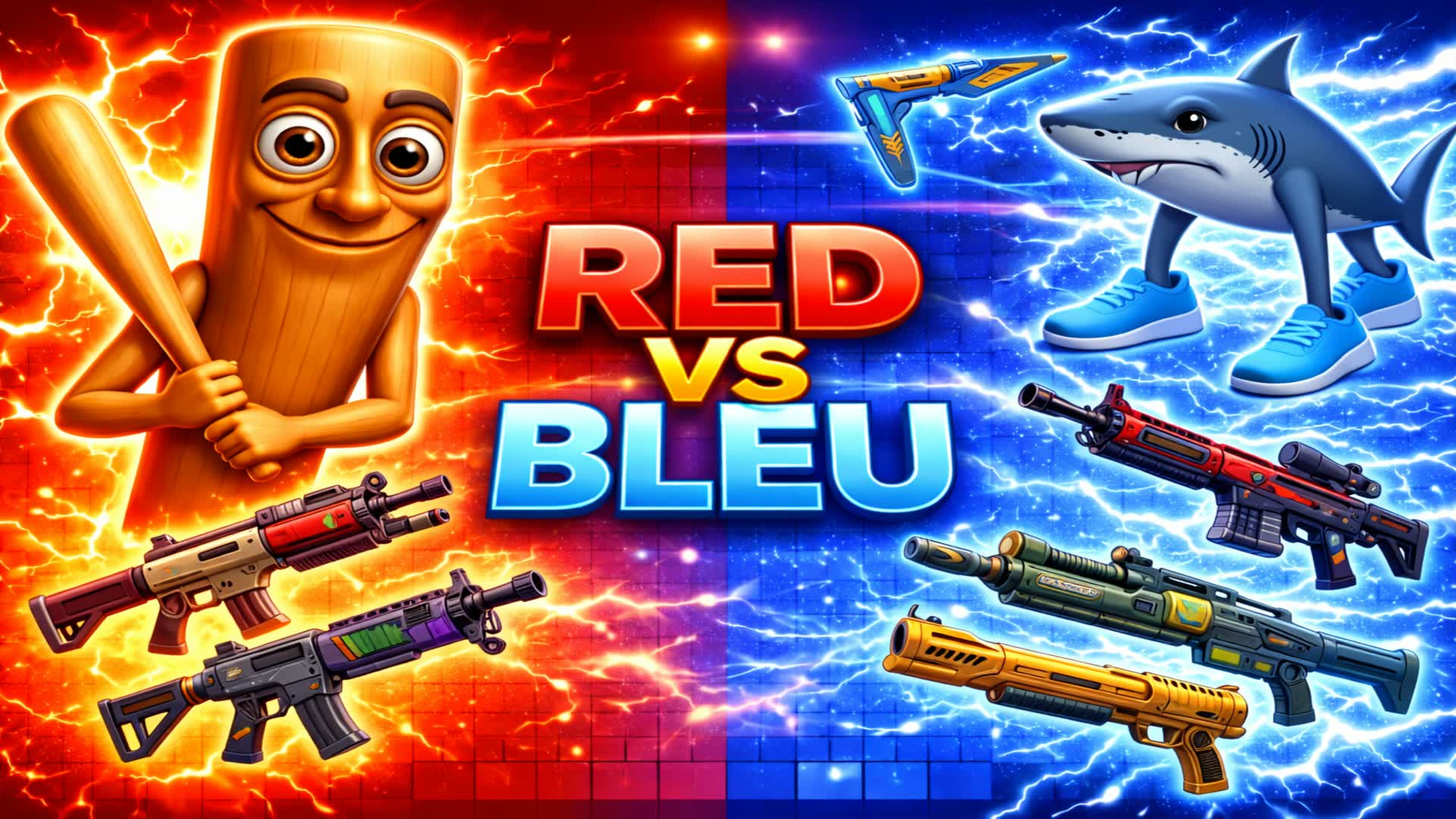 RED VS BLEU