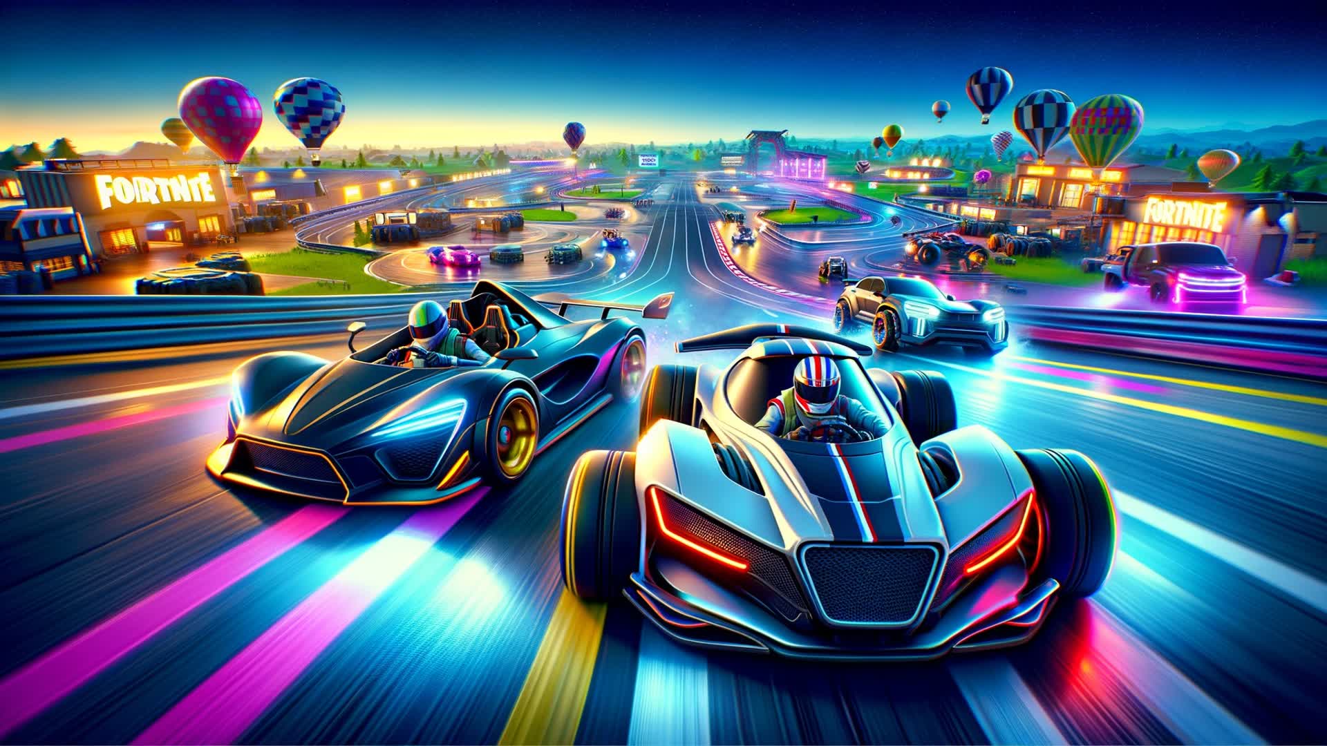 ⭐Racing Map with Powerups⭐