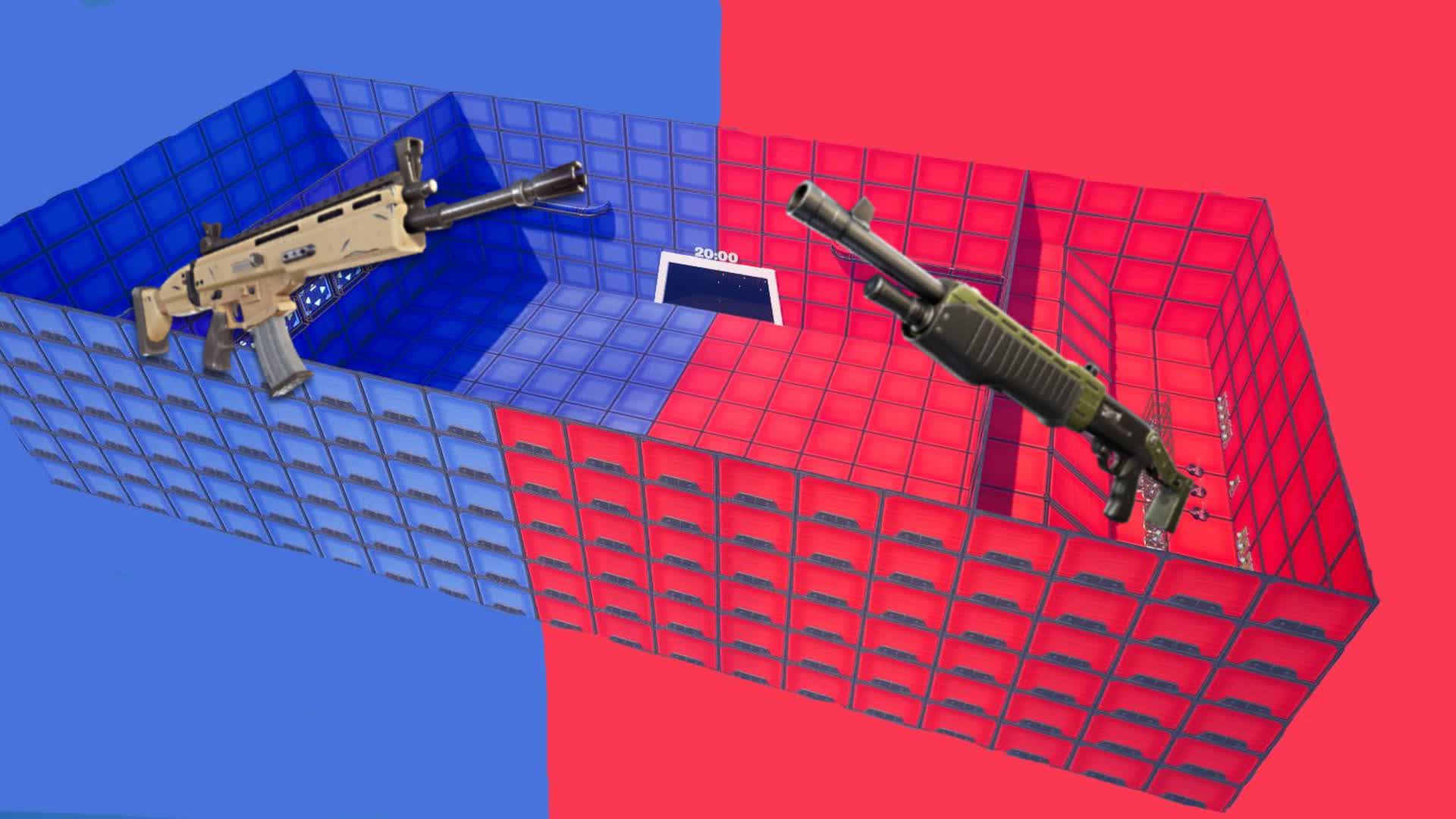 🔴🔵CRAZY RED VS BLUE🔴🔵