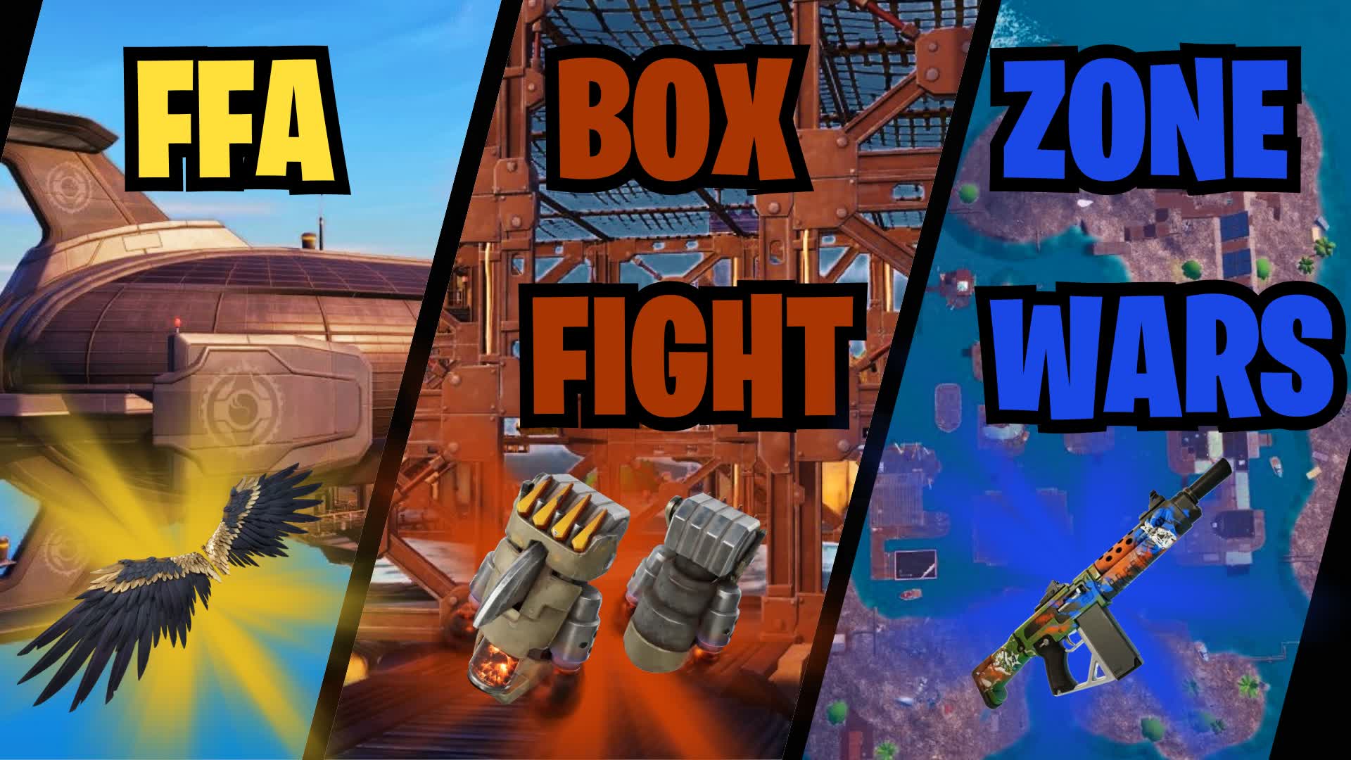 💥 FFA | BOX FIGHT | ZONE WARS 💥