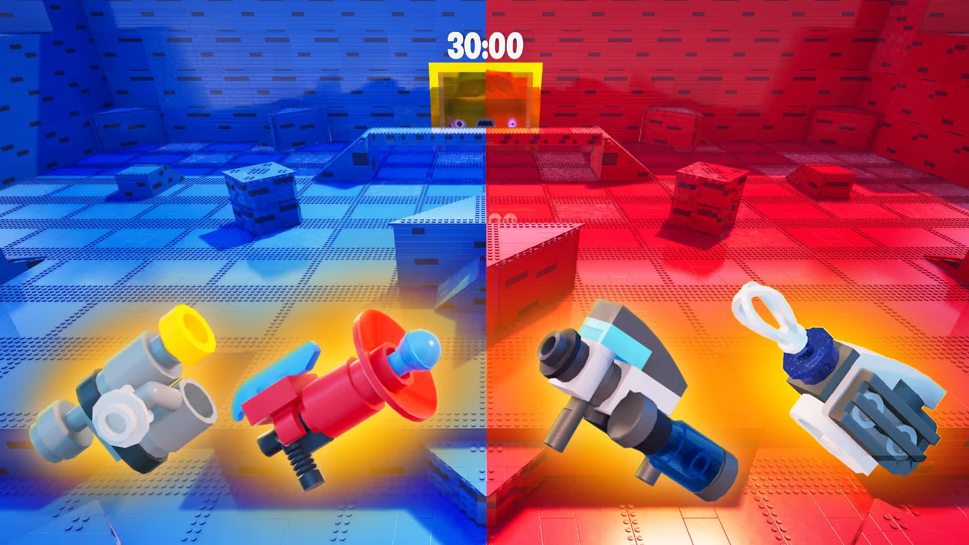🔴 RED VS BLUE 🔵 ALL WEAPONS