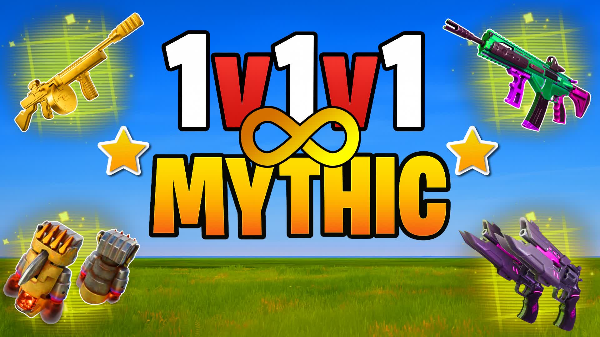1V1V1 RELOAD MYTHIC 1V1 FFA GUN PRACTICE