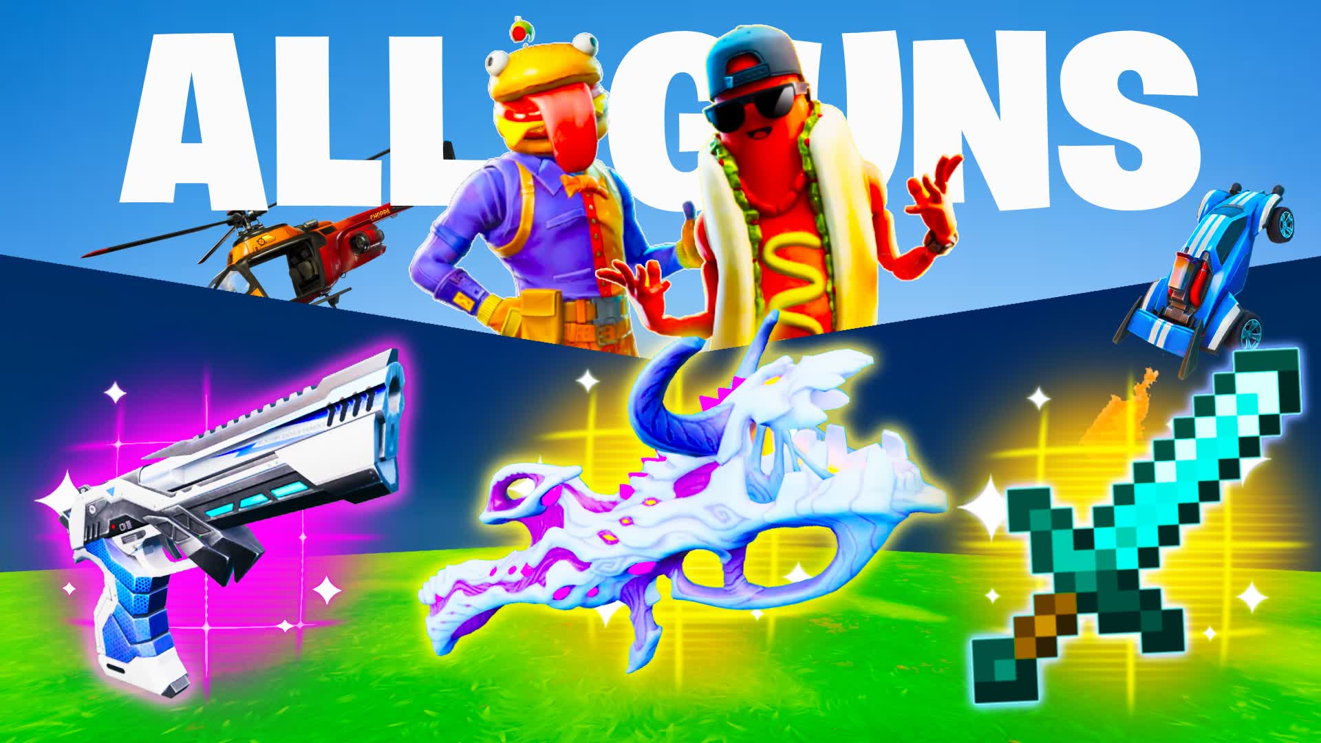 MEGA 1V1 - ALL GUNS