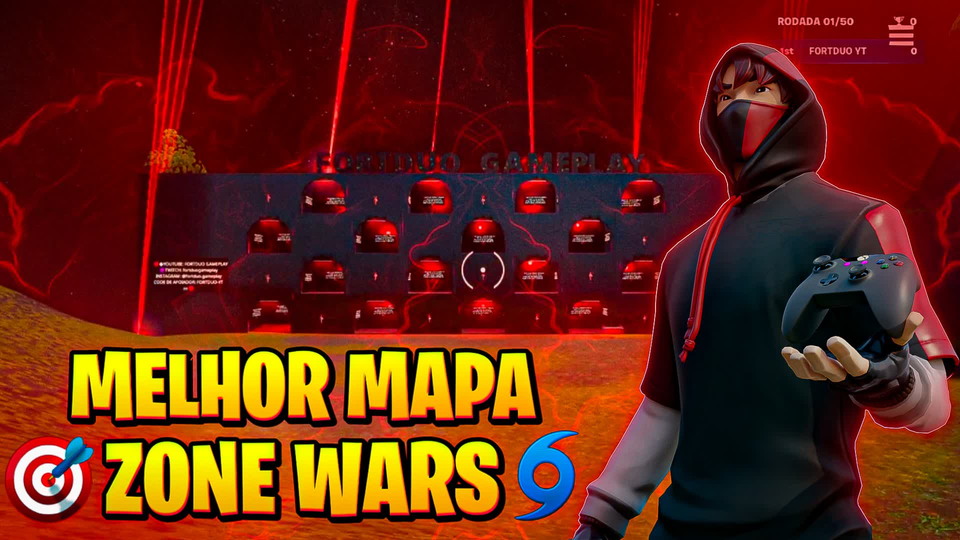 🌀ZONE WARS FORTDUO GAMEPLAY 🎮