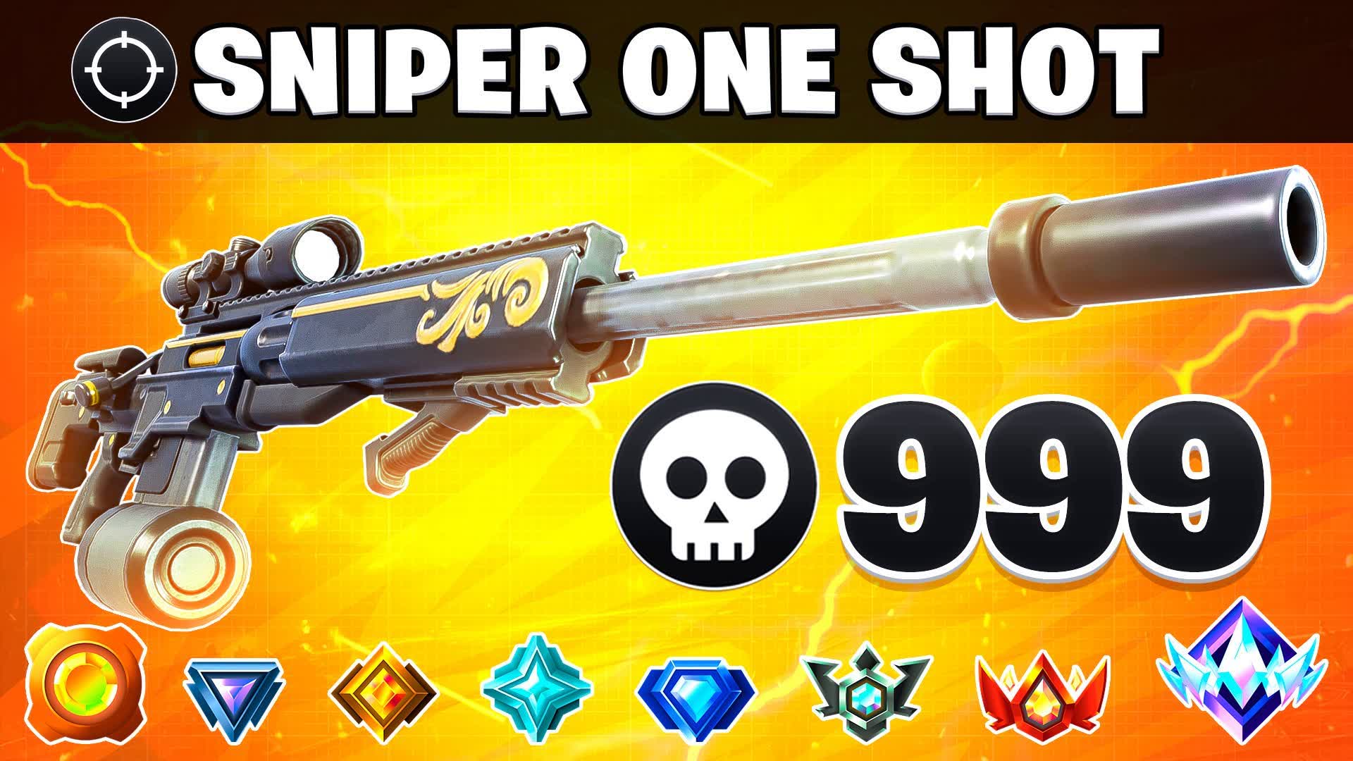 🎯 RANKED SNIPER ONE SHOT GUN GAME💥
