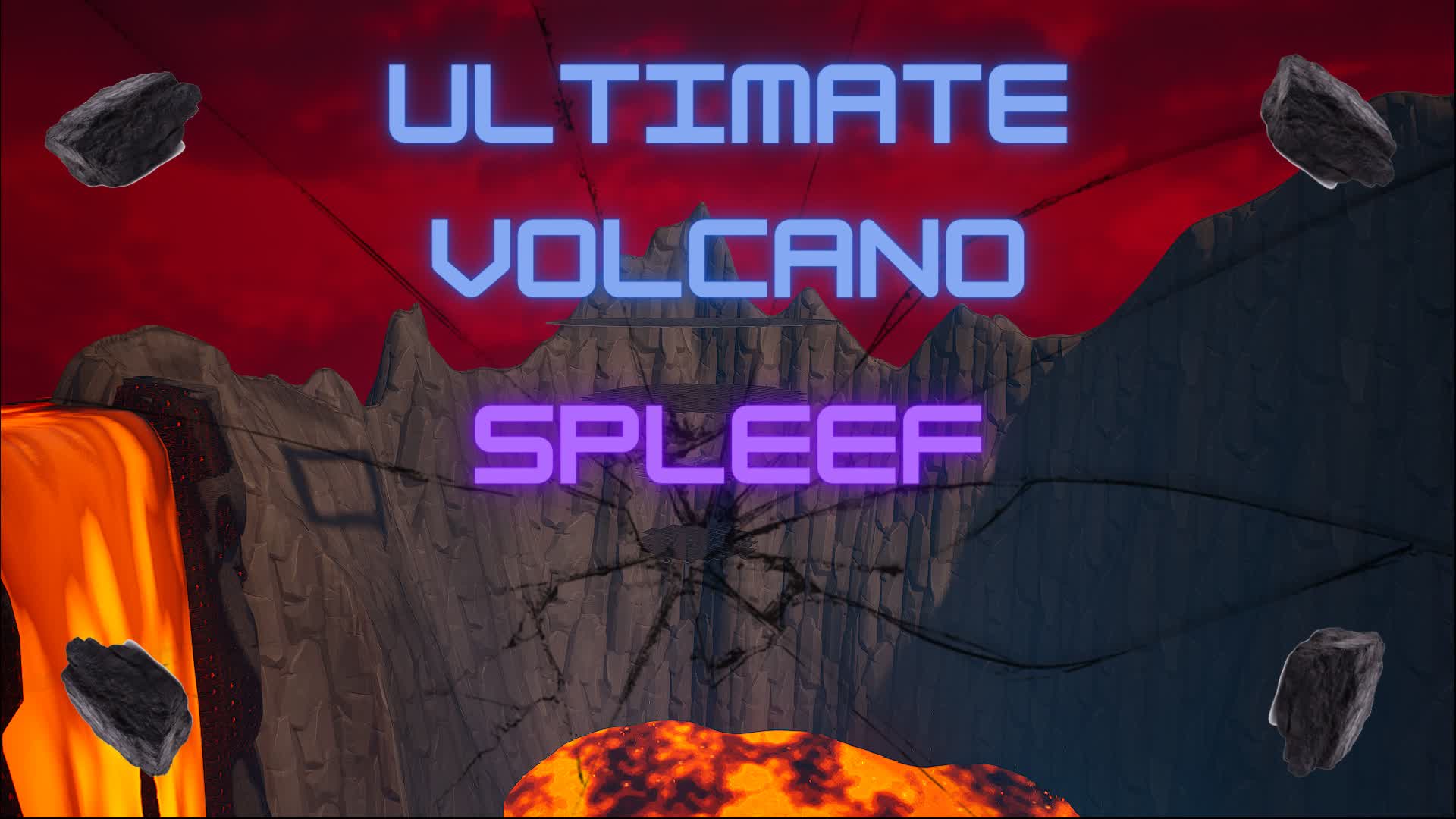 💯🔥ULTIMATE SPLEEF VOLCANO🔥💯