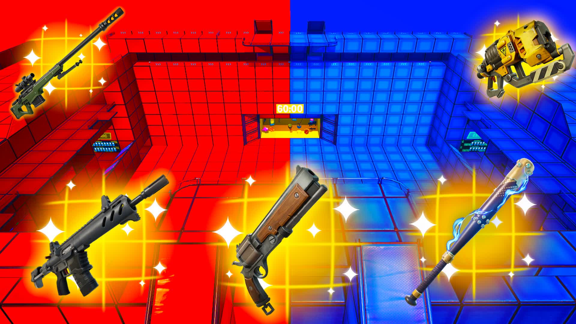 EPIC RED VS BLUE🔴🔵