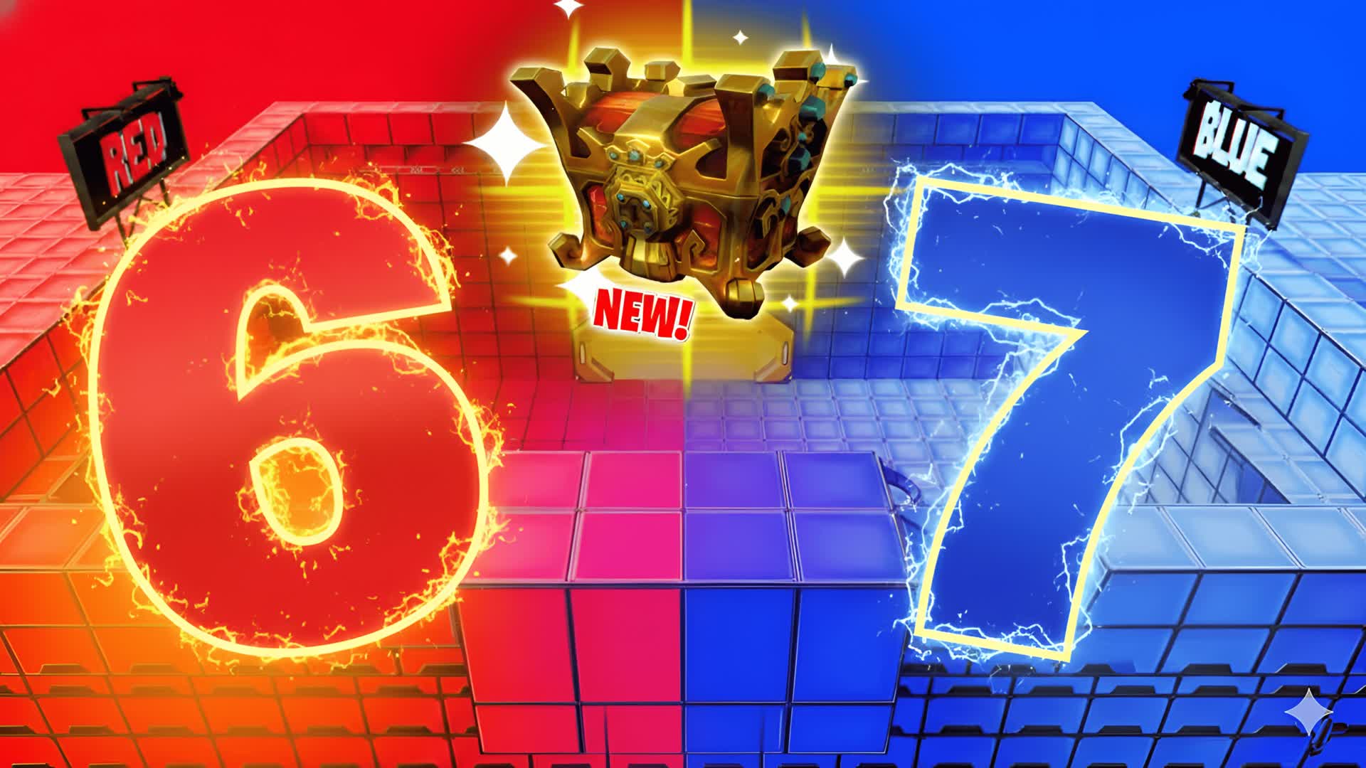 67 RED VS BLUE 🔴🔵 LASTMAPS