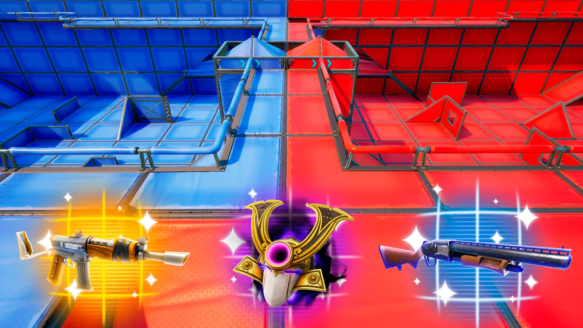 CRAZY RED VS BLUE 🔴🔵