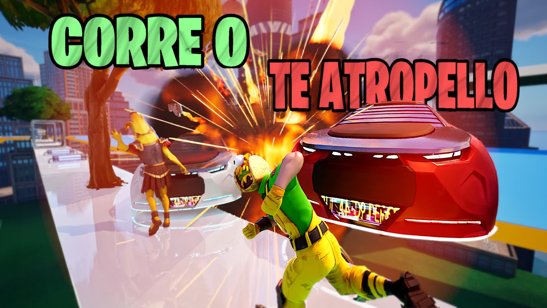 CORRE O TE ATROPELLO