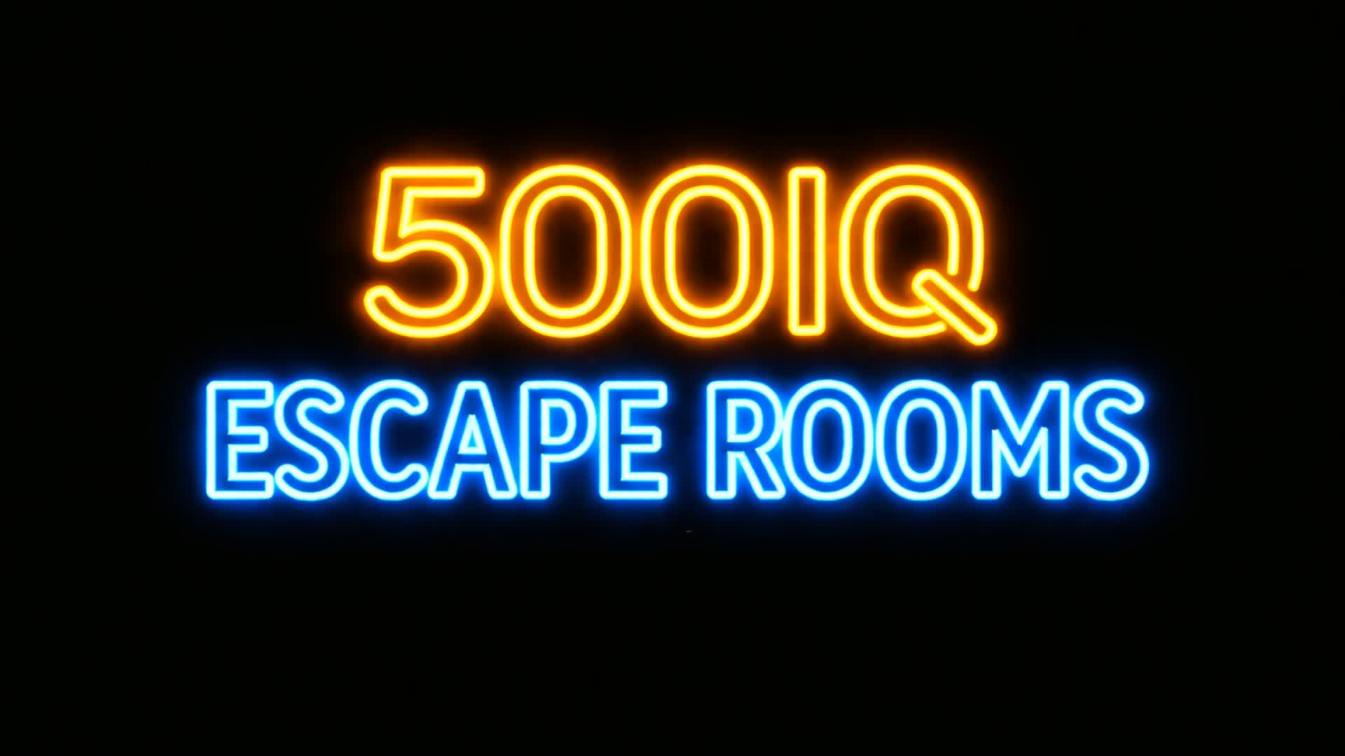 500 IQ ESCAPE ROOMS