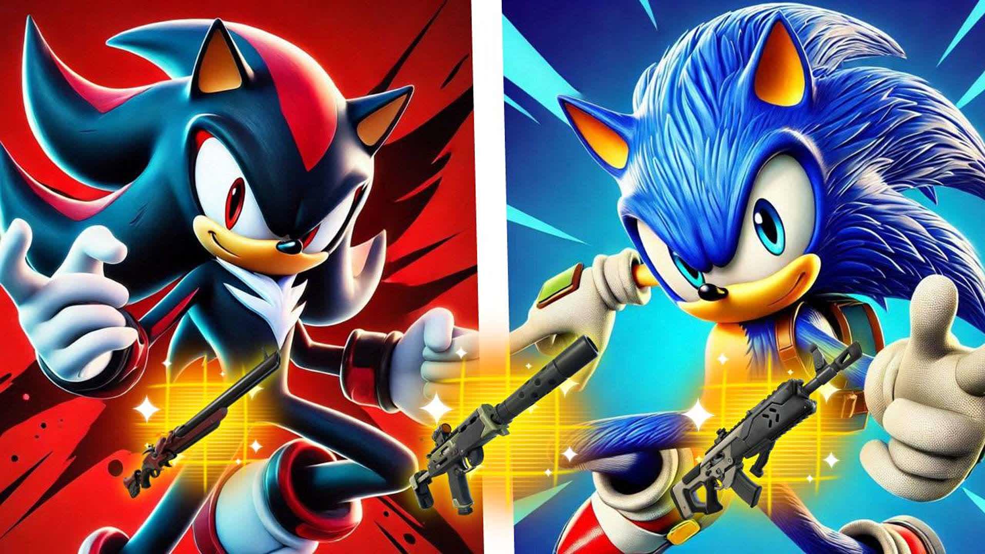🔴SHADOWS VS SONIC🔵
