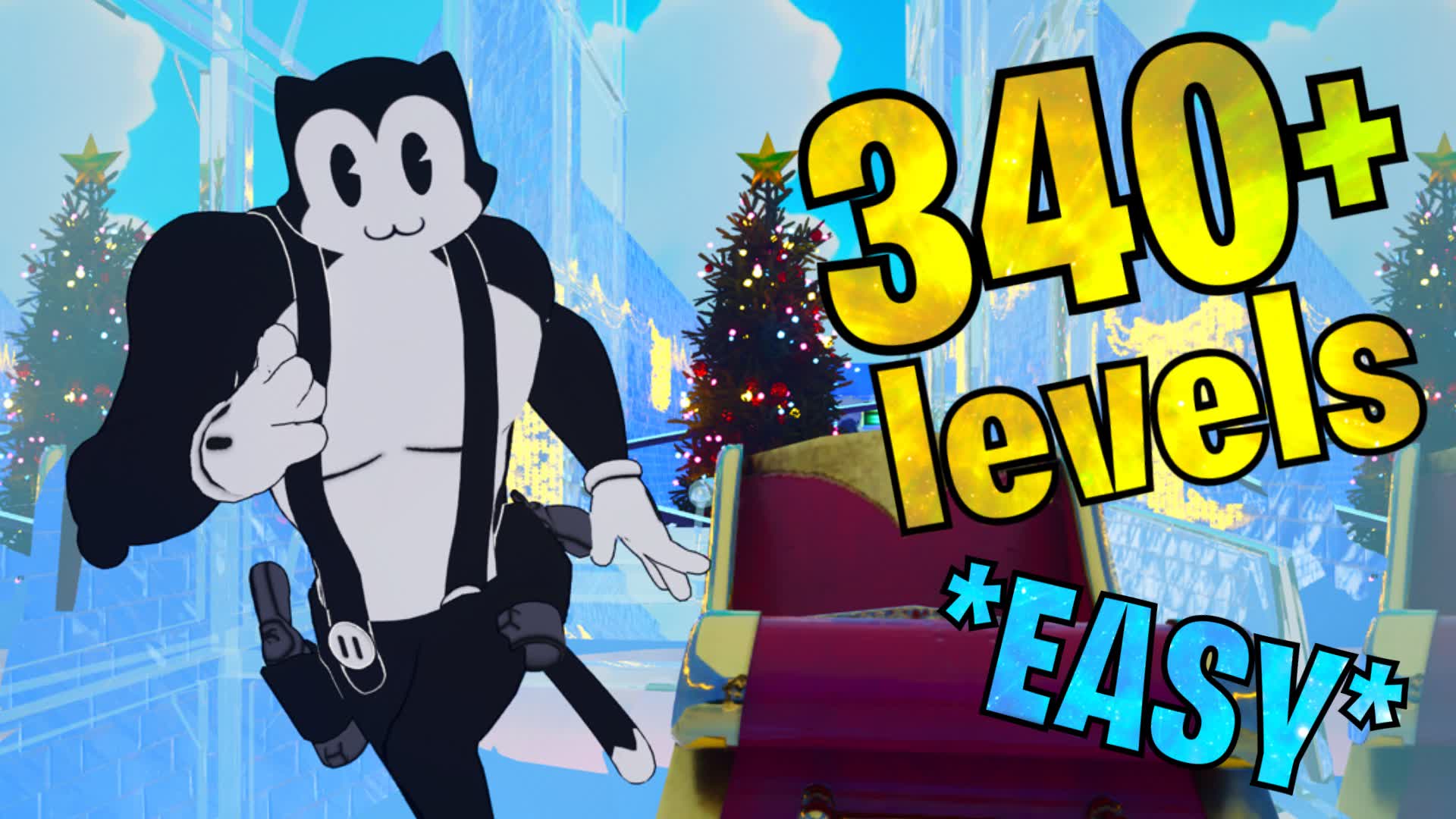 🌟FROZEN PARKOUR 340+