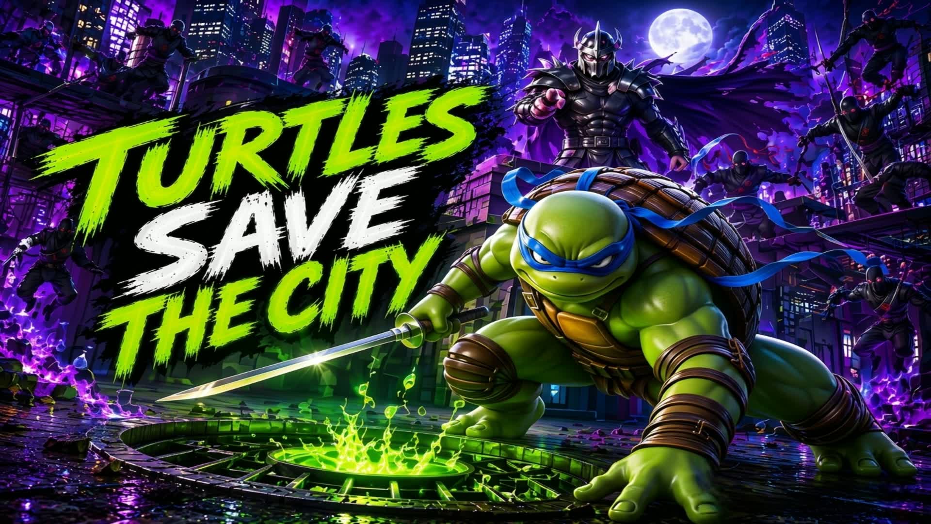 Turtles save the city Gxi