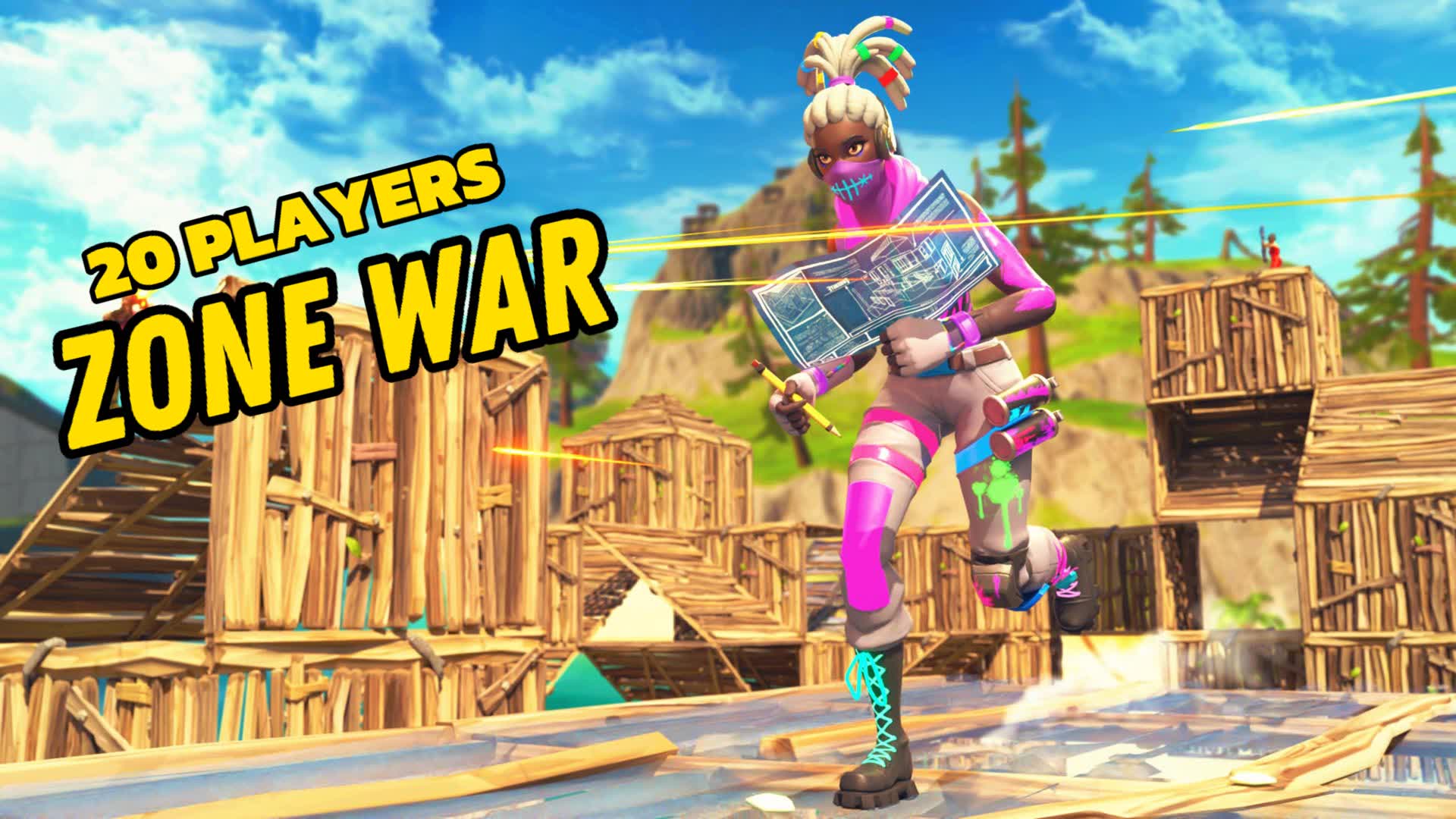 20 PLAYER ZONE WARS!