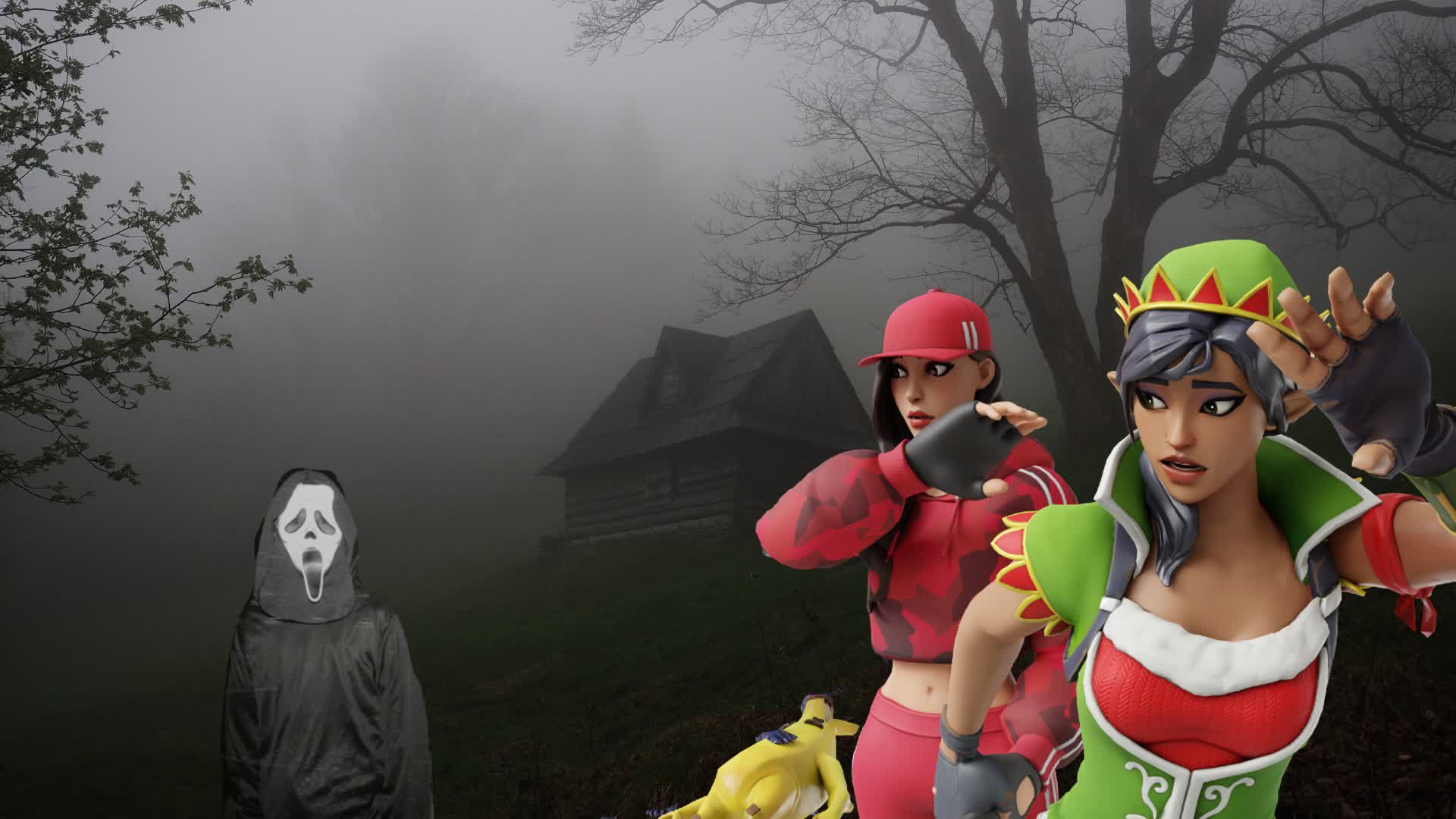 👻ESCAPE THE HAUNTED HOUSE Deathrun 👻